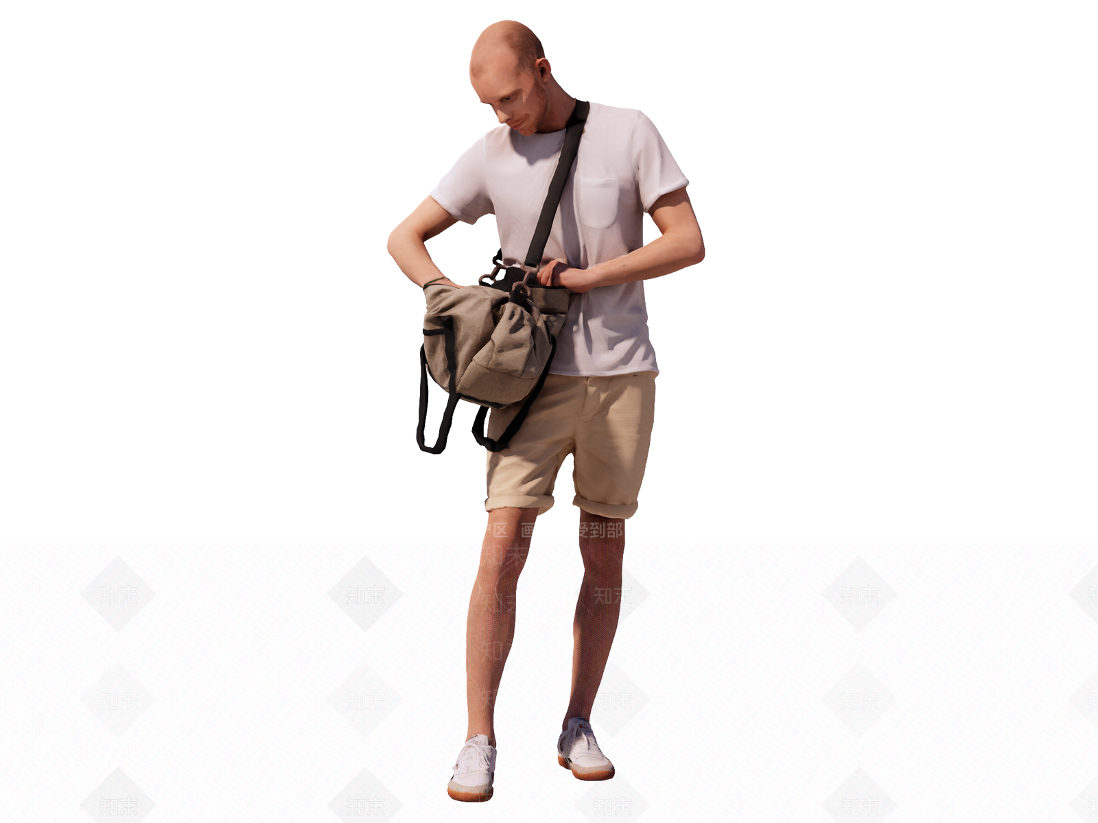 男人SU模型下载【ID:1234551339】