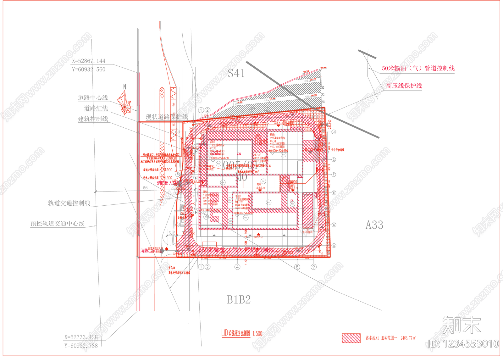 排水系统cad施工图下载【ID:1234553010】