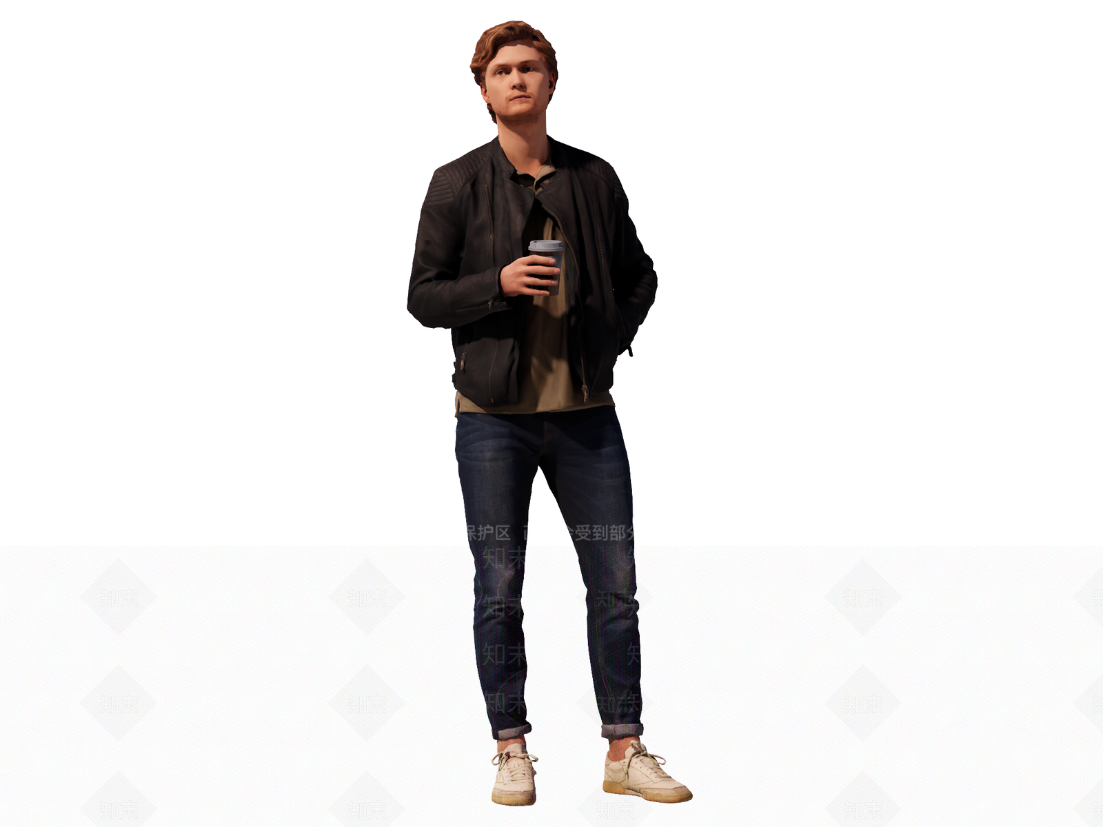 男人SU模型下载【ID:1234554657】
