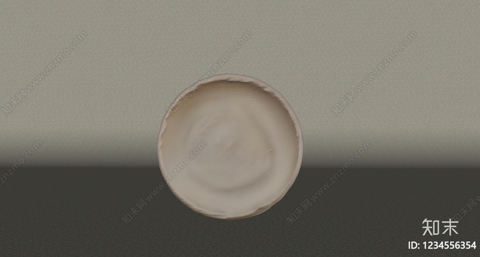侘寂餐具SU模型下载【ID:1234556354】