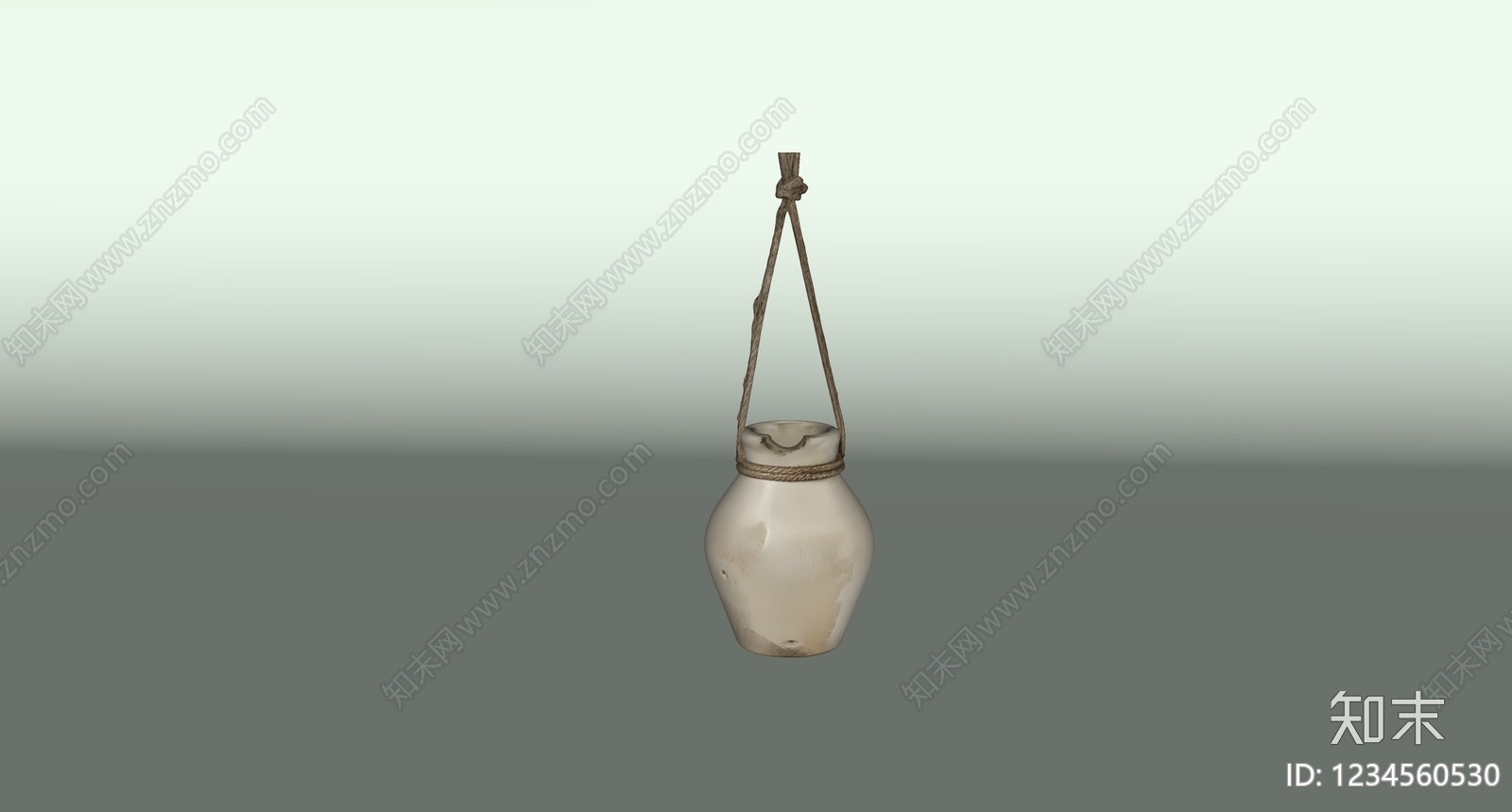 侘寂挂件SU模型下载【ID:1234560530】