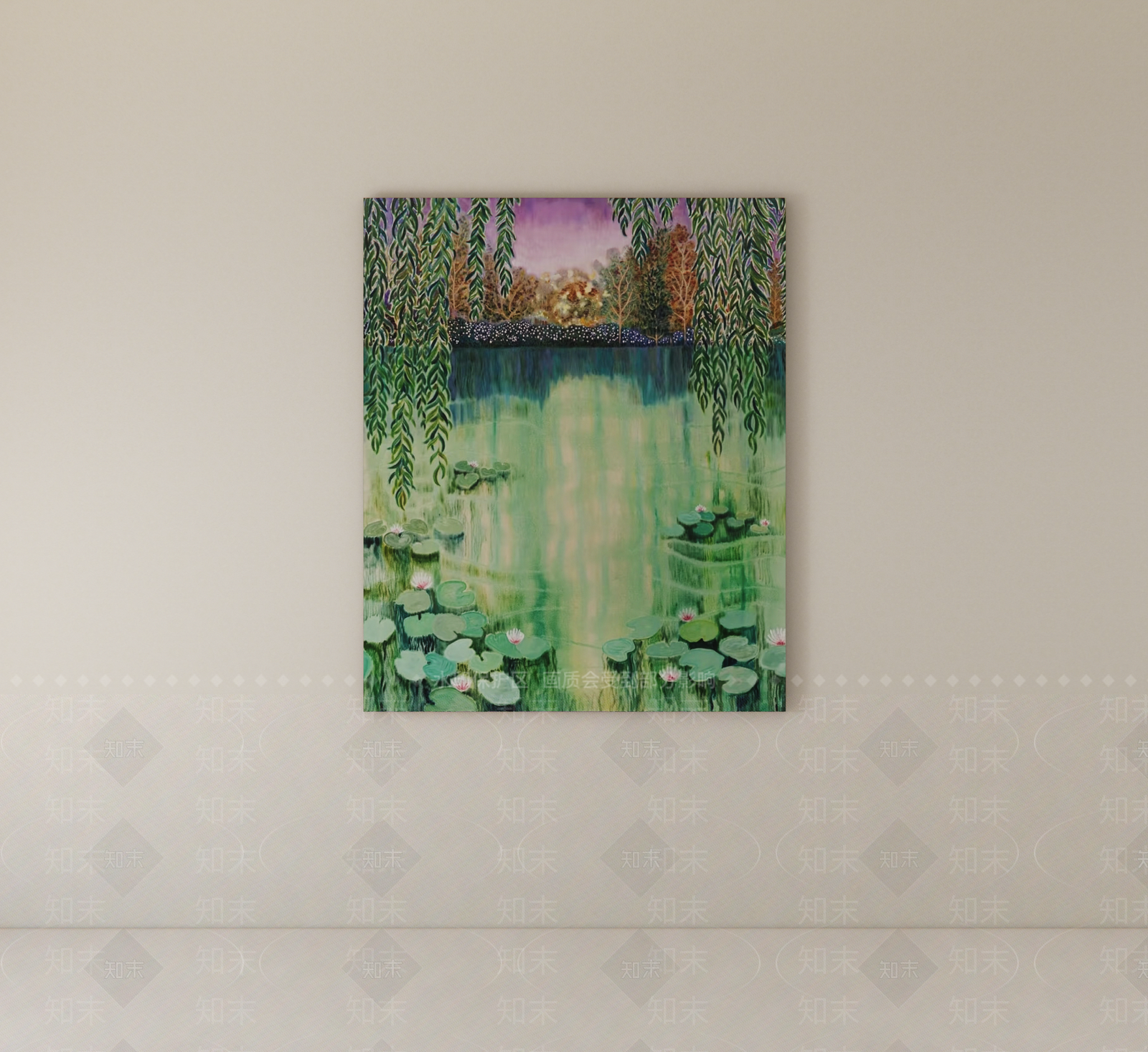 印象派油画SU模型下载【ID:1234562341】