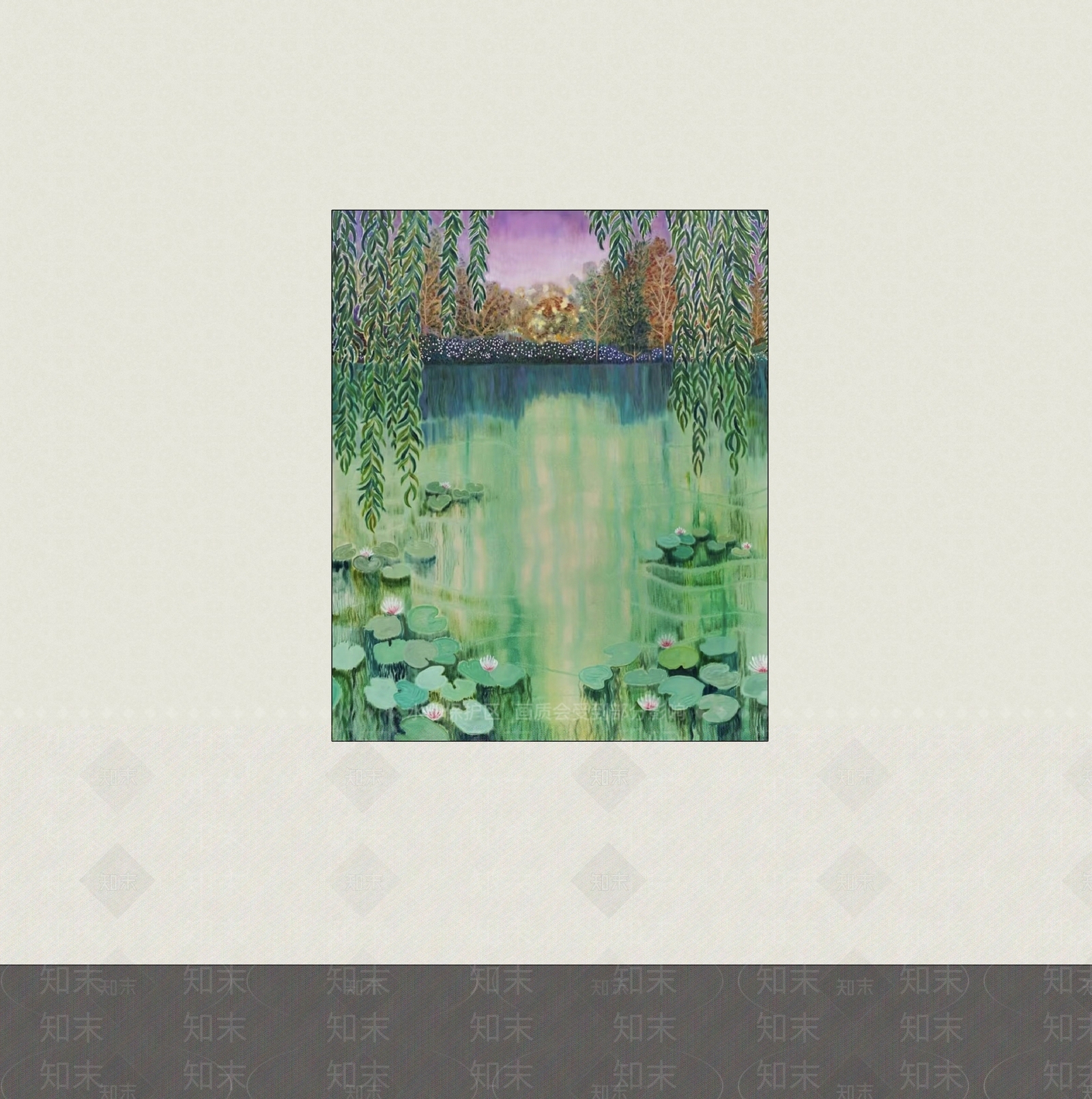 印象派油画SU模型下载【ID:1234562341】