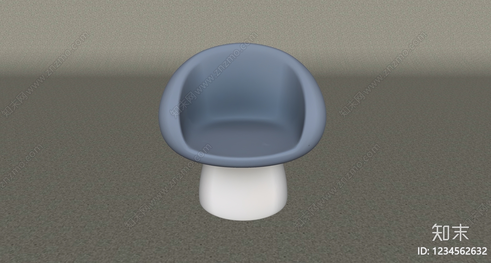 现代简约休闲椅SU模型下载【ID:1234562632】