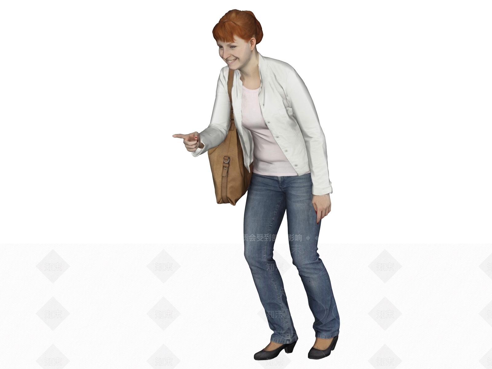 女人SU模型下载【ID:1234563058】