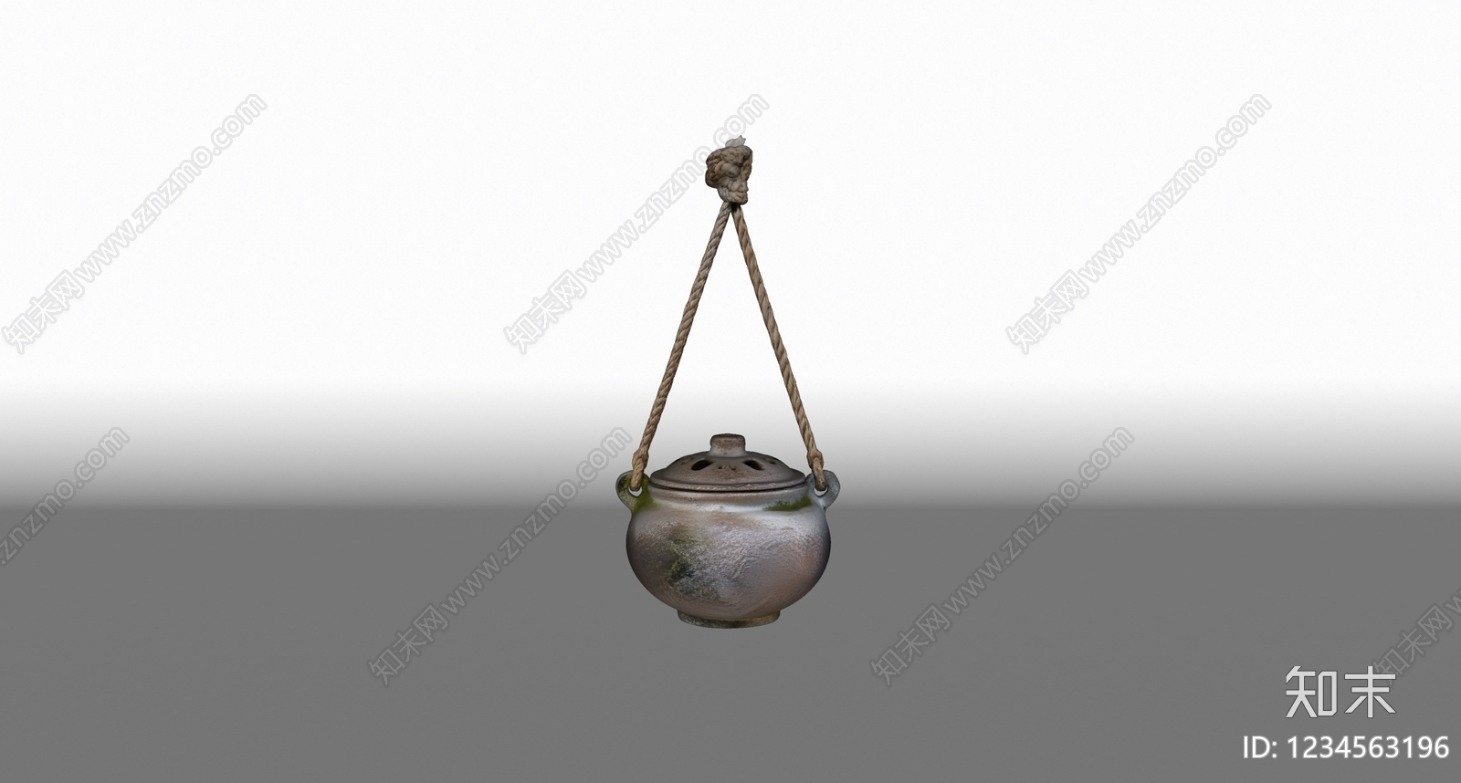 侘寂其他摆件SU模型下载【ID:1234563196】