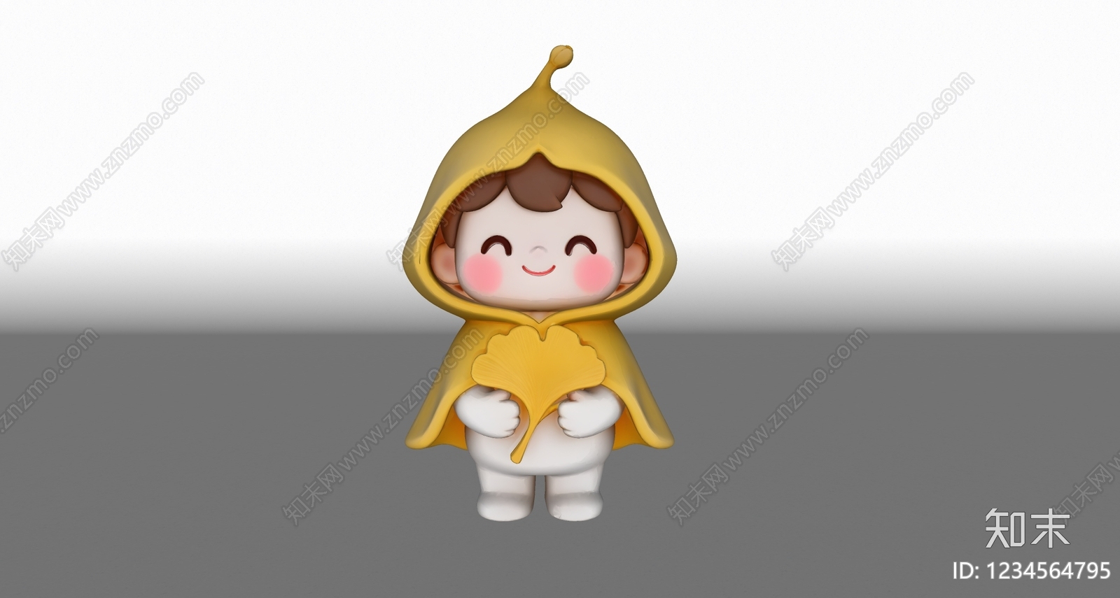 虚拟人物SU模型下载【ID:1234564795】