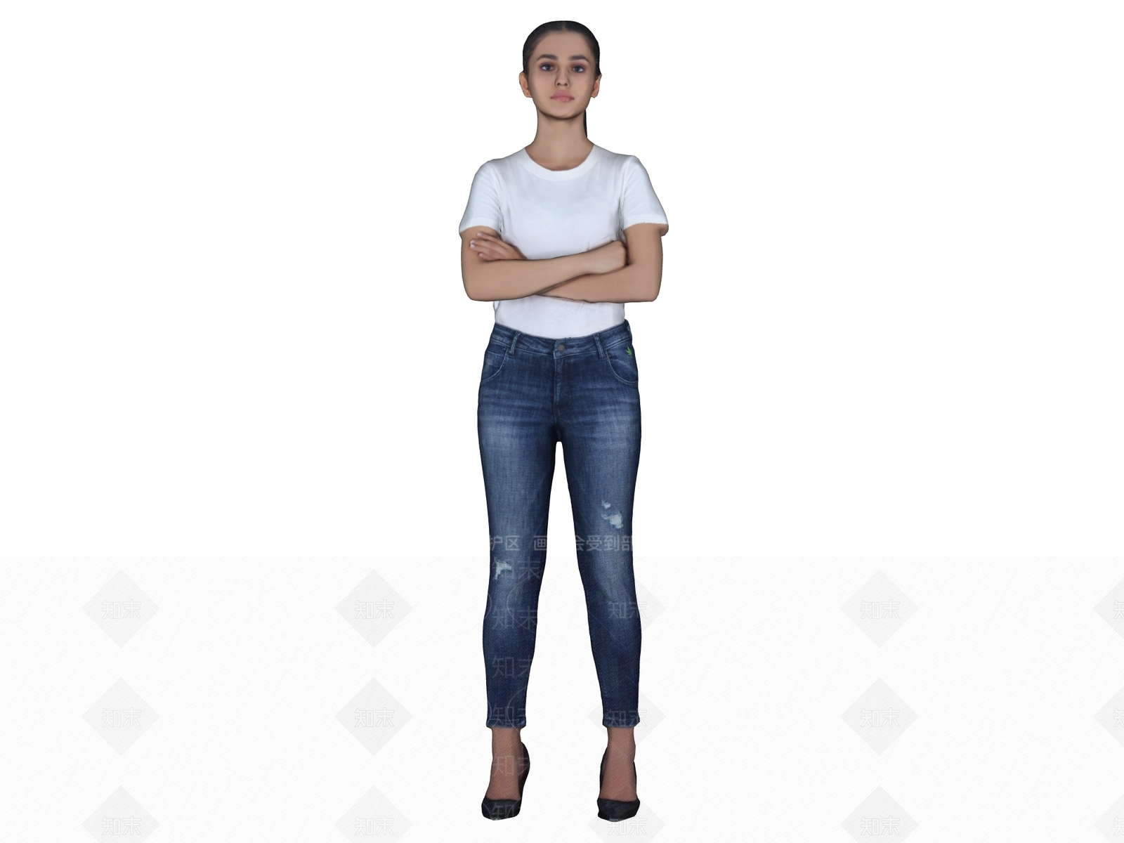 女人SU模型下载【ID:1234566278】