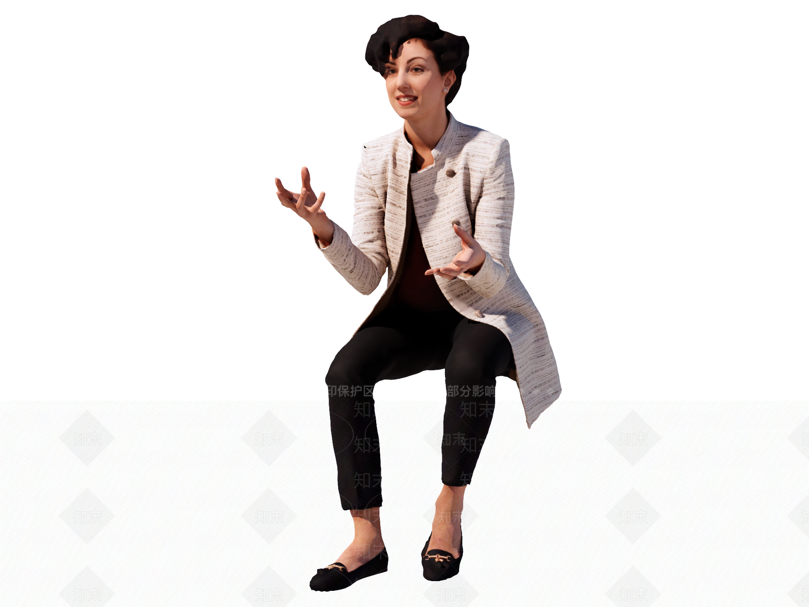 女人SU模型下载【ID:1234567769】