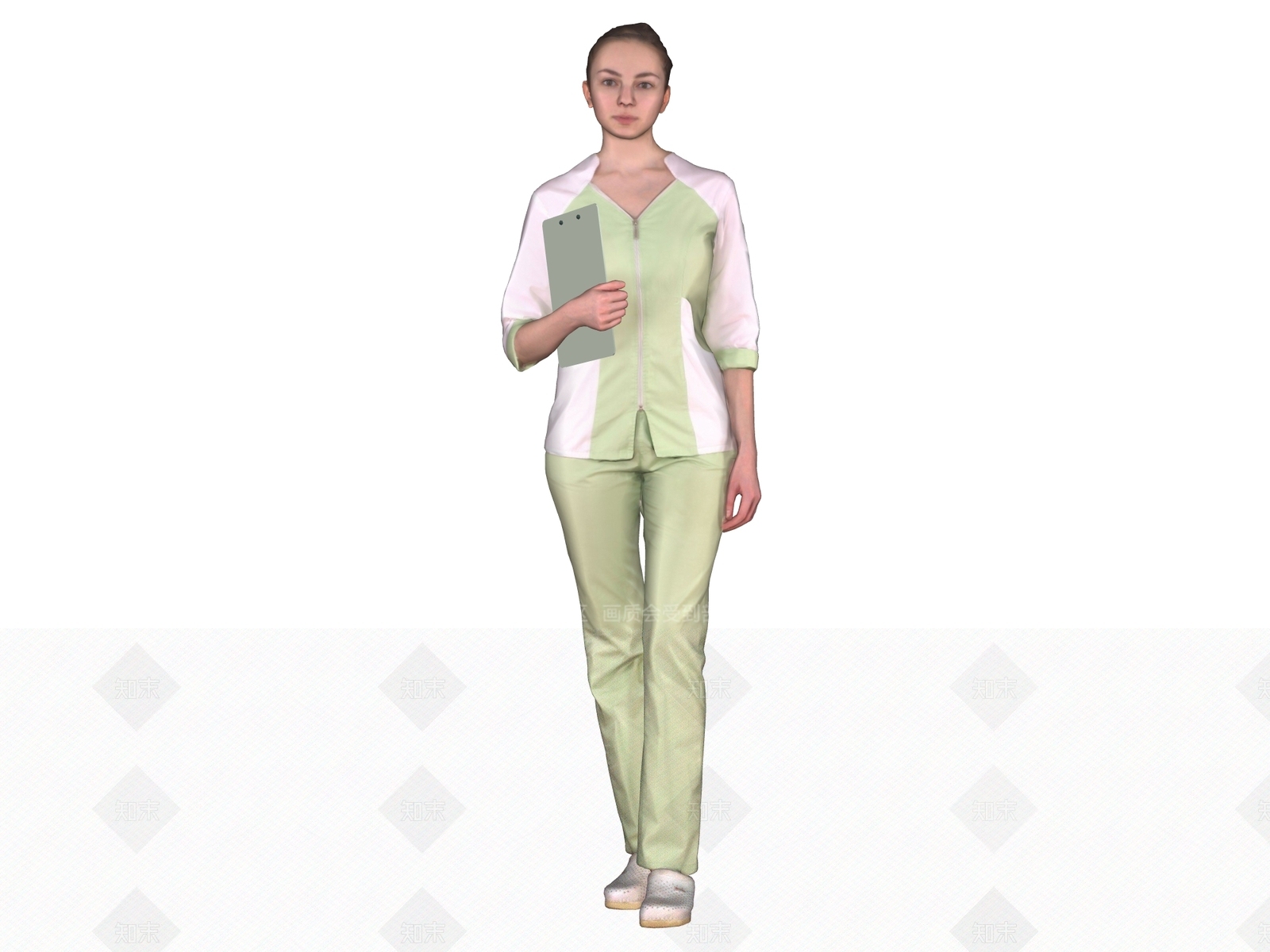 女人SU模型下载【ID:1234569926】