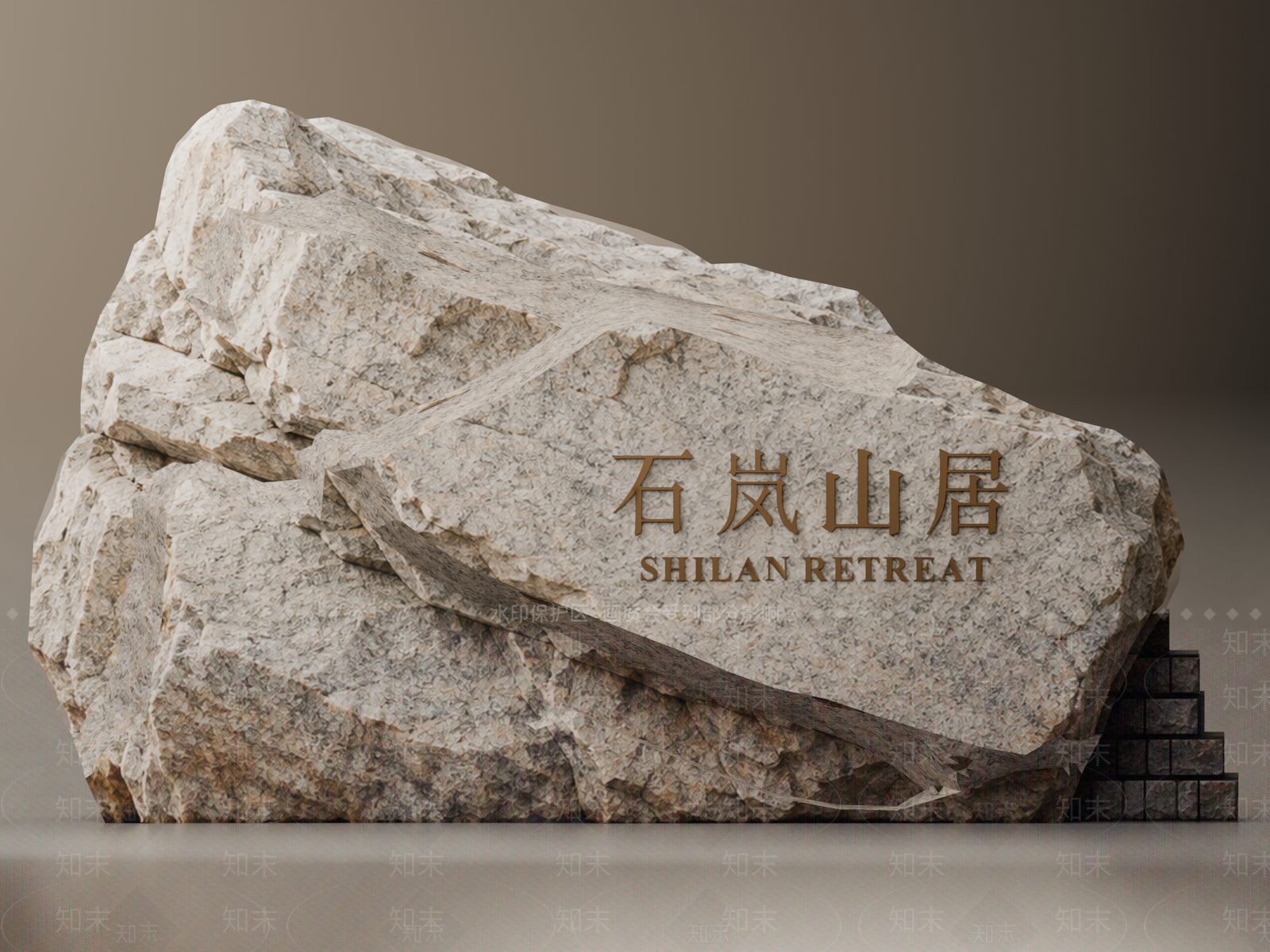 新中式景观景观导视SU模型下载【ID:1234571026】