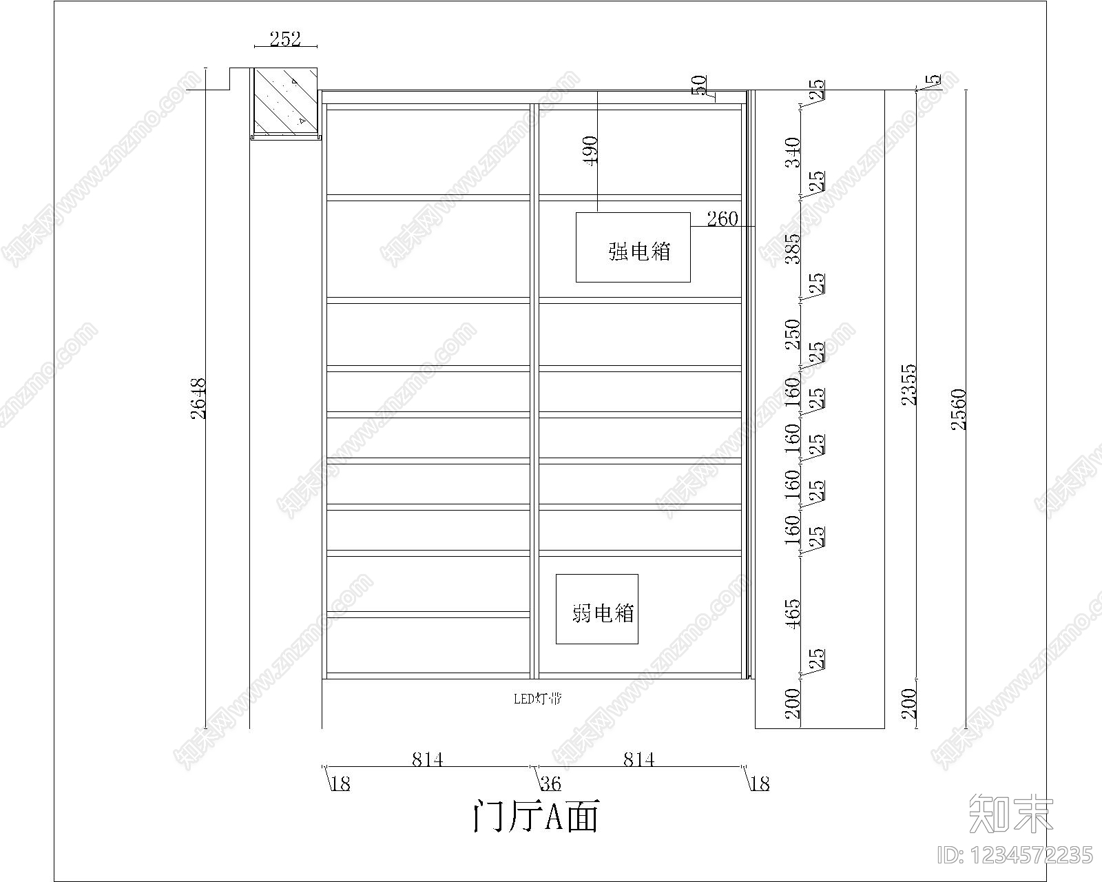 家具图库cad施工图下载【ID:1234572235】