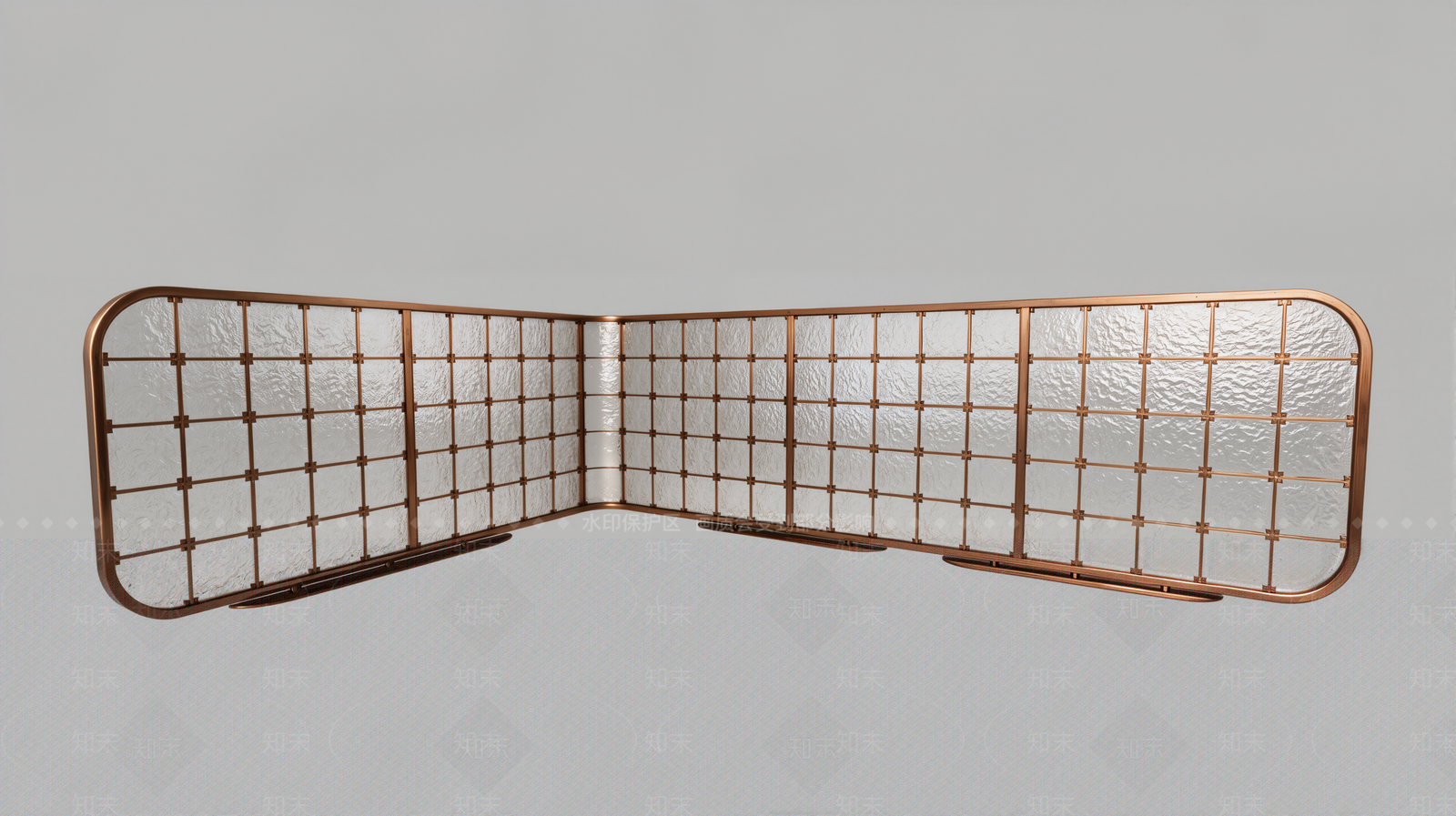 轻奢家具3D模型渲染效果图