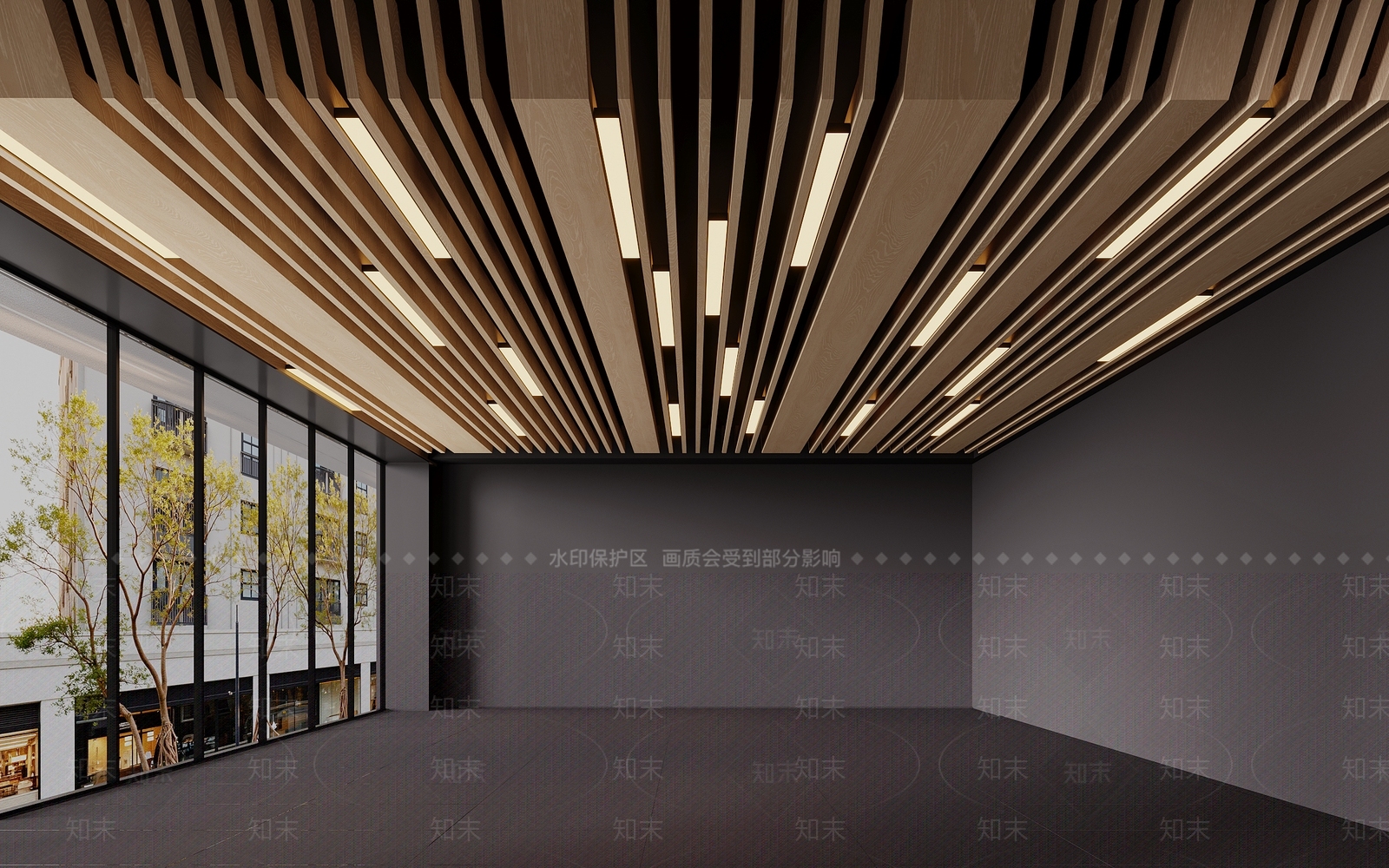 现代简约屋面大样SU模型下载【ID:1234577335】