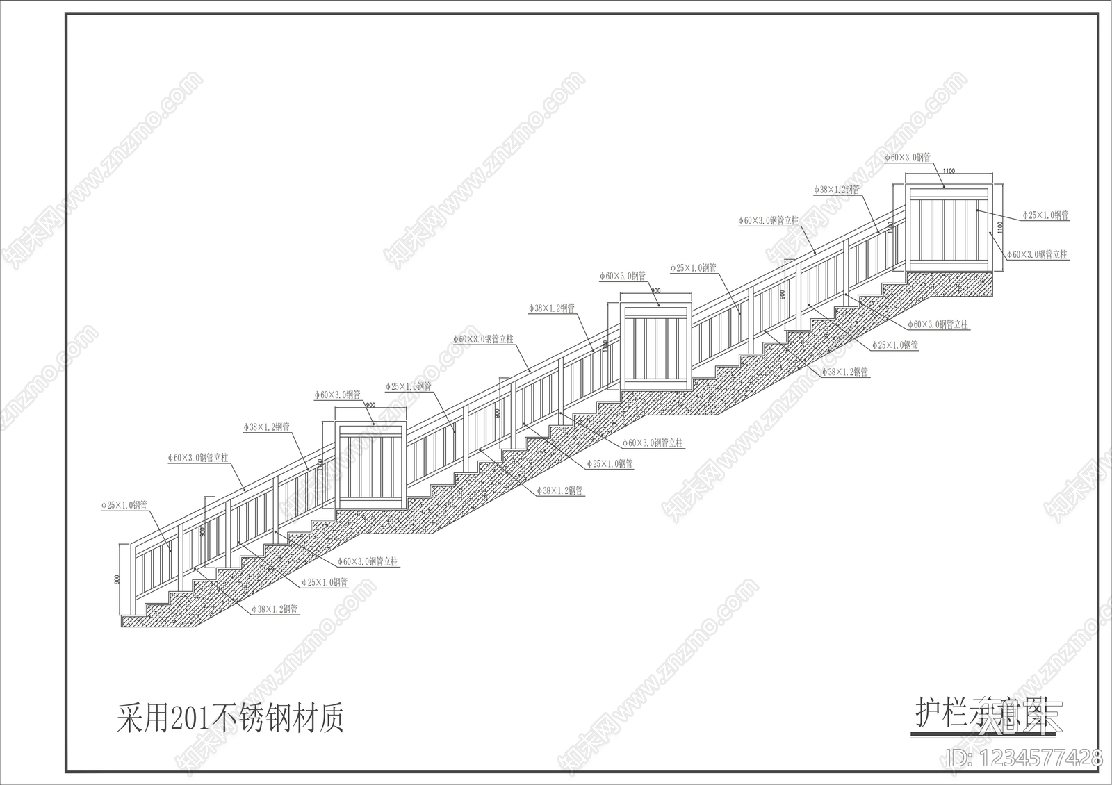 钢结构cad施工图下载【ID:1234577428】