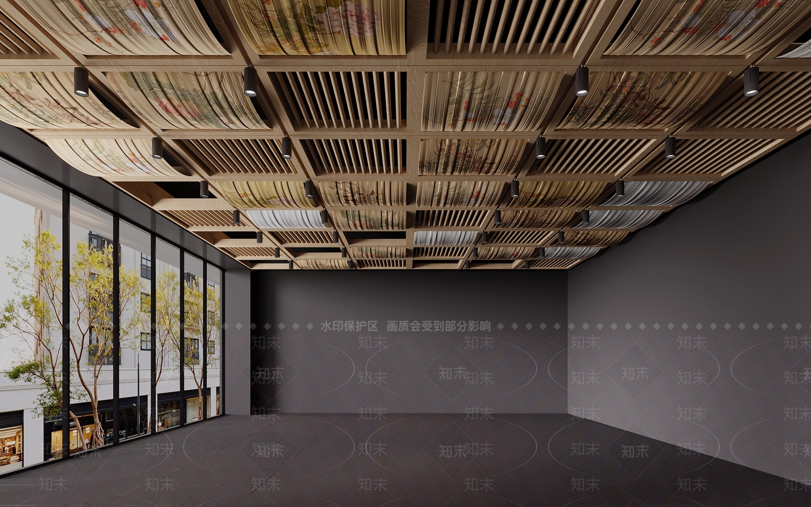 新中式屋面大样SU模型下载【ID:1234583082】