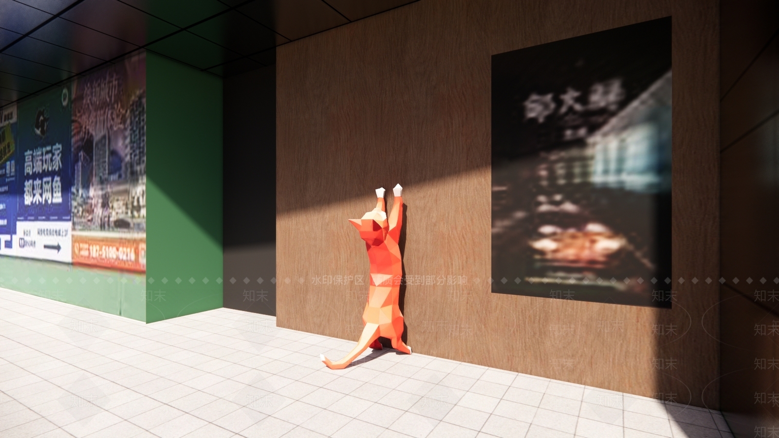 现代IP形象SU模型下载【ID:1234589471】