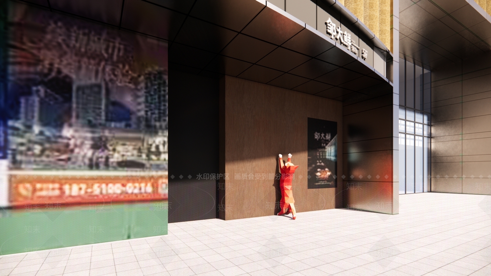 现代IP形象SU模型下载【ID:1234589471】