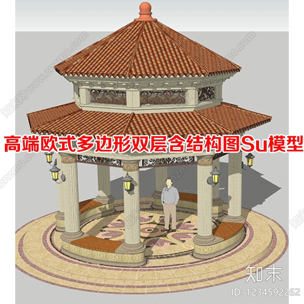 亭子cad施工图下载【ID:1234592262】