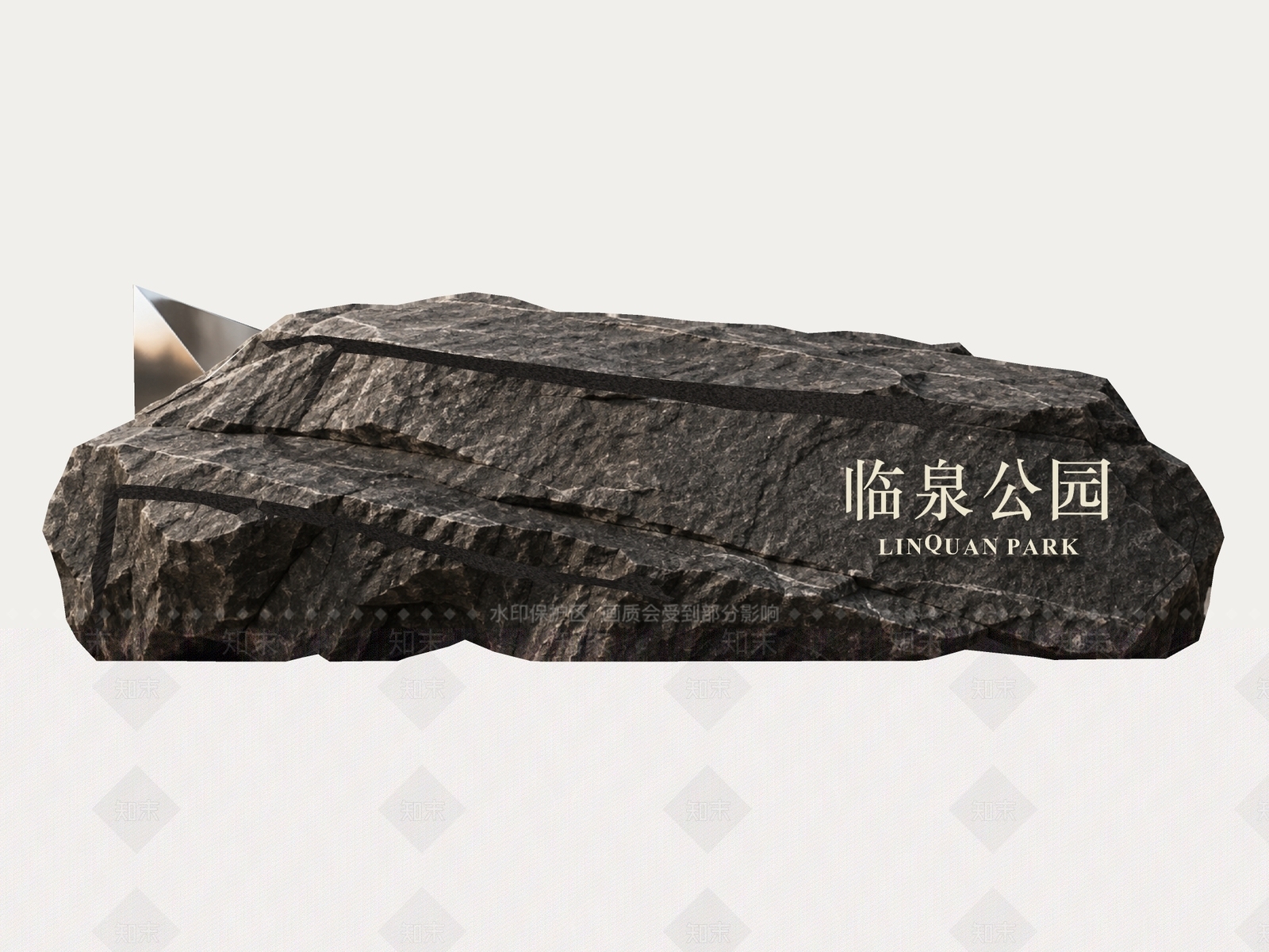 新中式景观景观石SU模型下载【ID:1234596801】