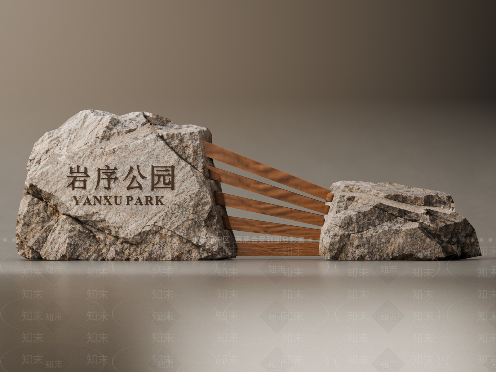 新中式景观景观导视SU模型下载【ID:1234597614】