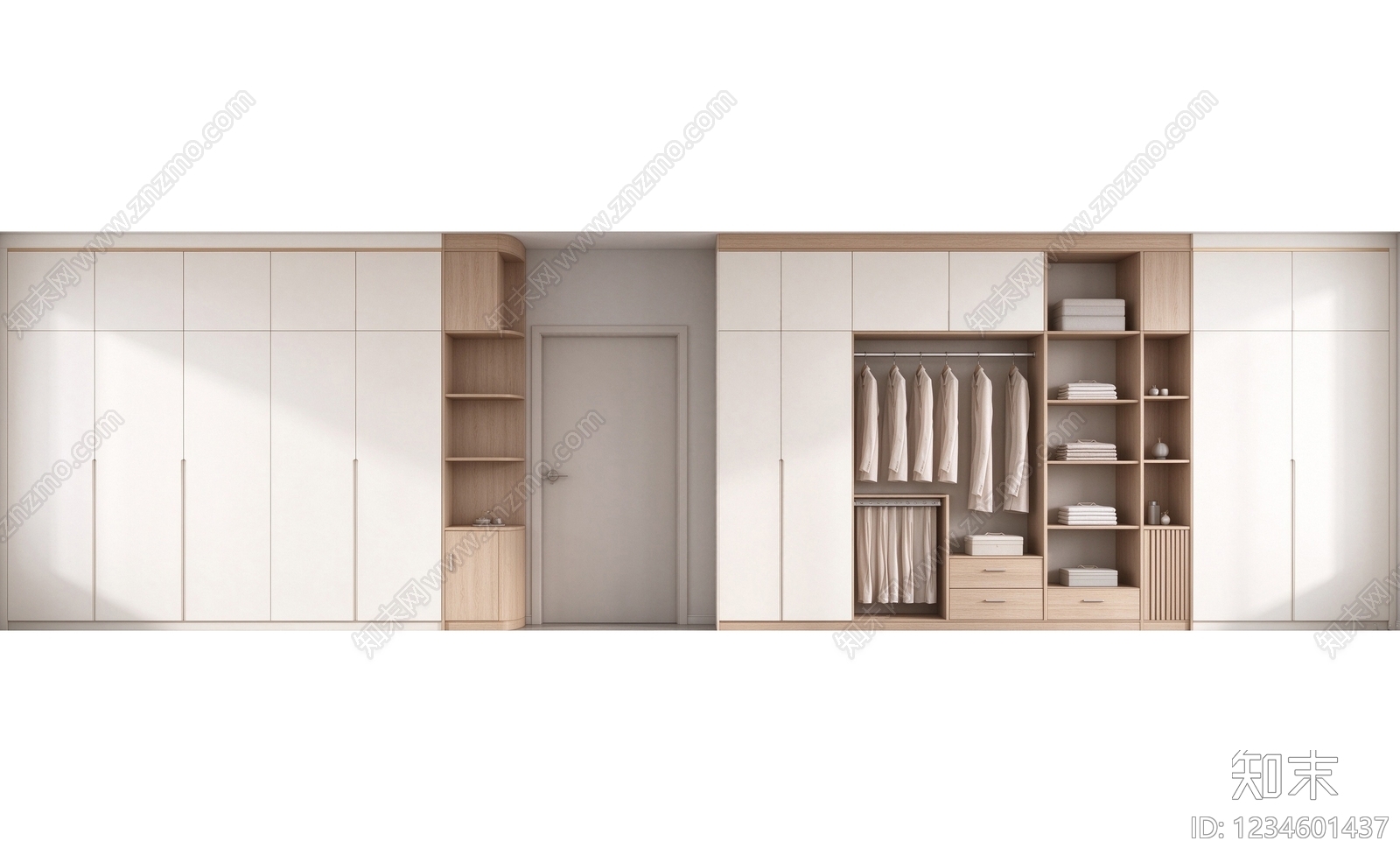 柜子cad施工图下载【ID:1234601437】