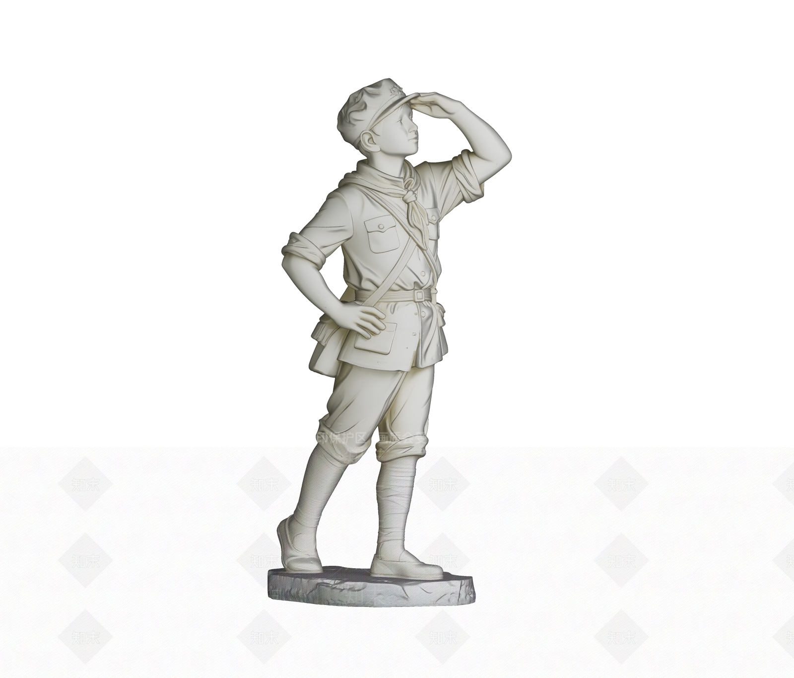 中式雕塑摆件SU模型下载【ID:1234604234】