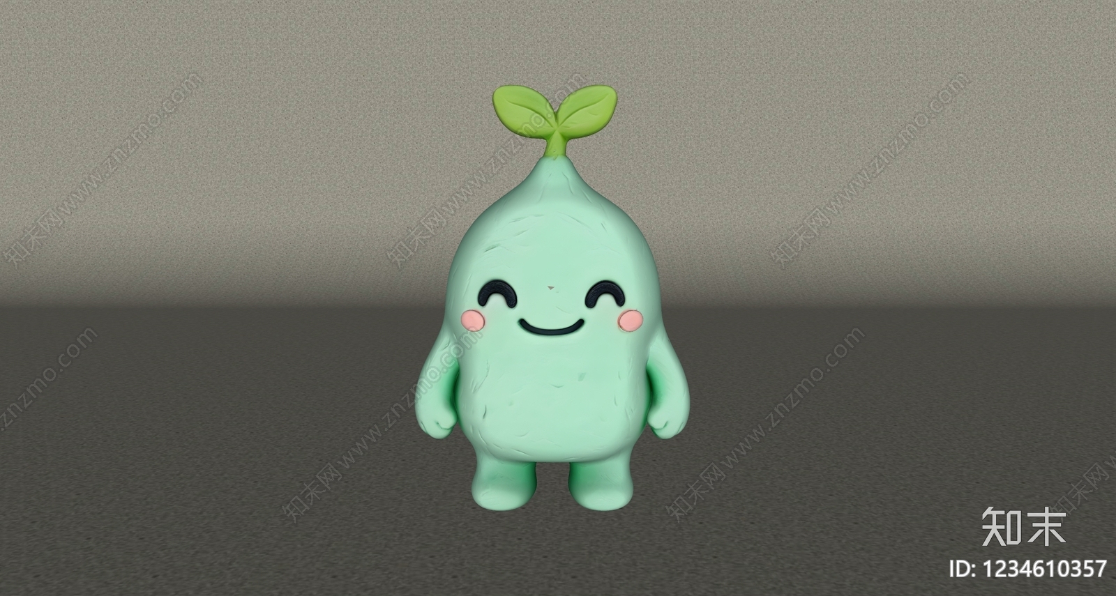 侘寂雕塑摆件SU模型下载【ID:1234610357】