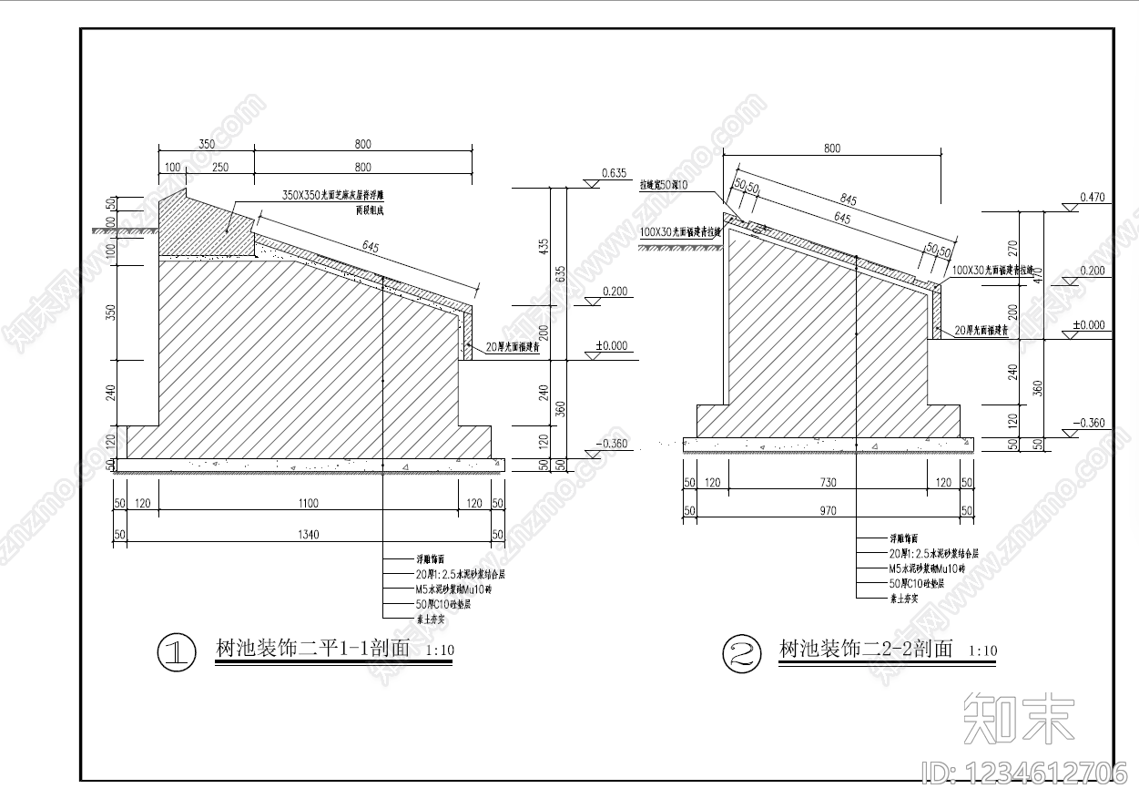 树池cad施工图下载【ID:1234612706】