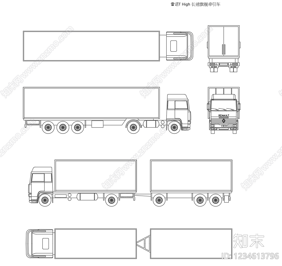 交通工具图库CAD图纸