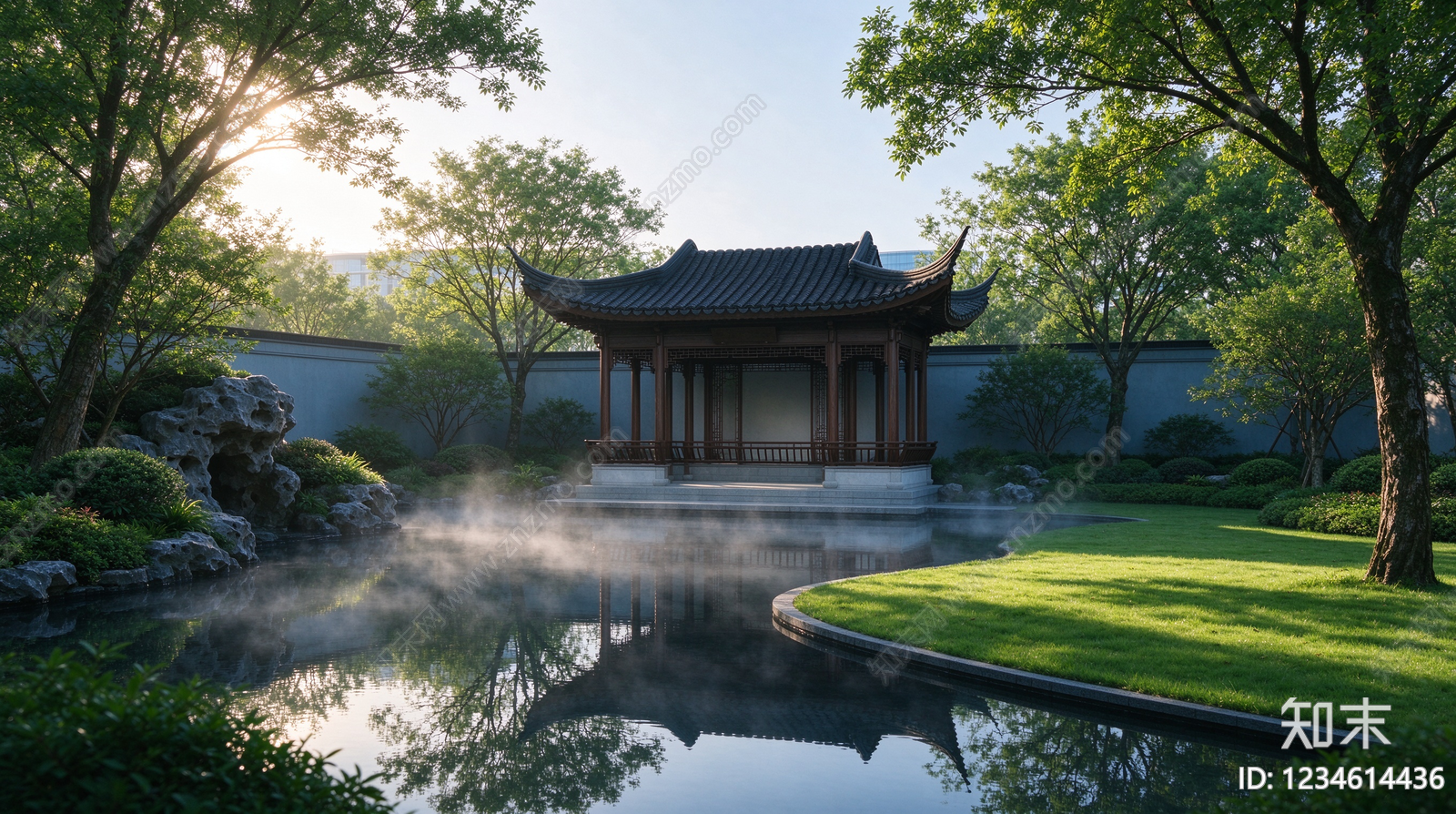 花园高清贴图材质