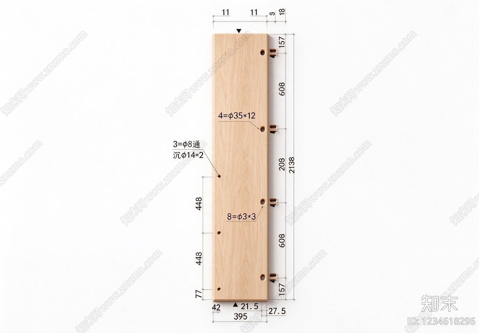 柜子cad施工图下载【ID:1234618296】