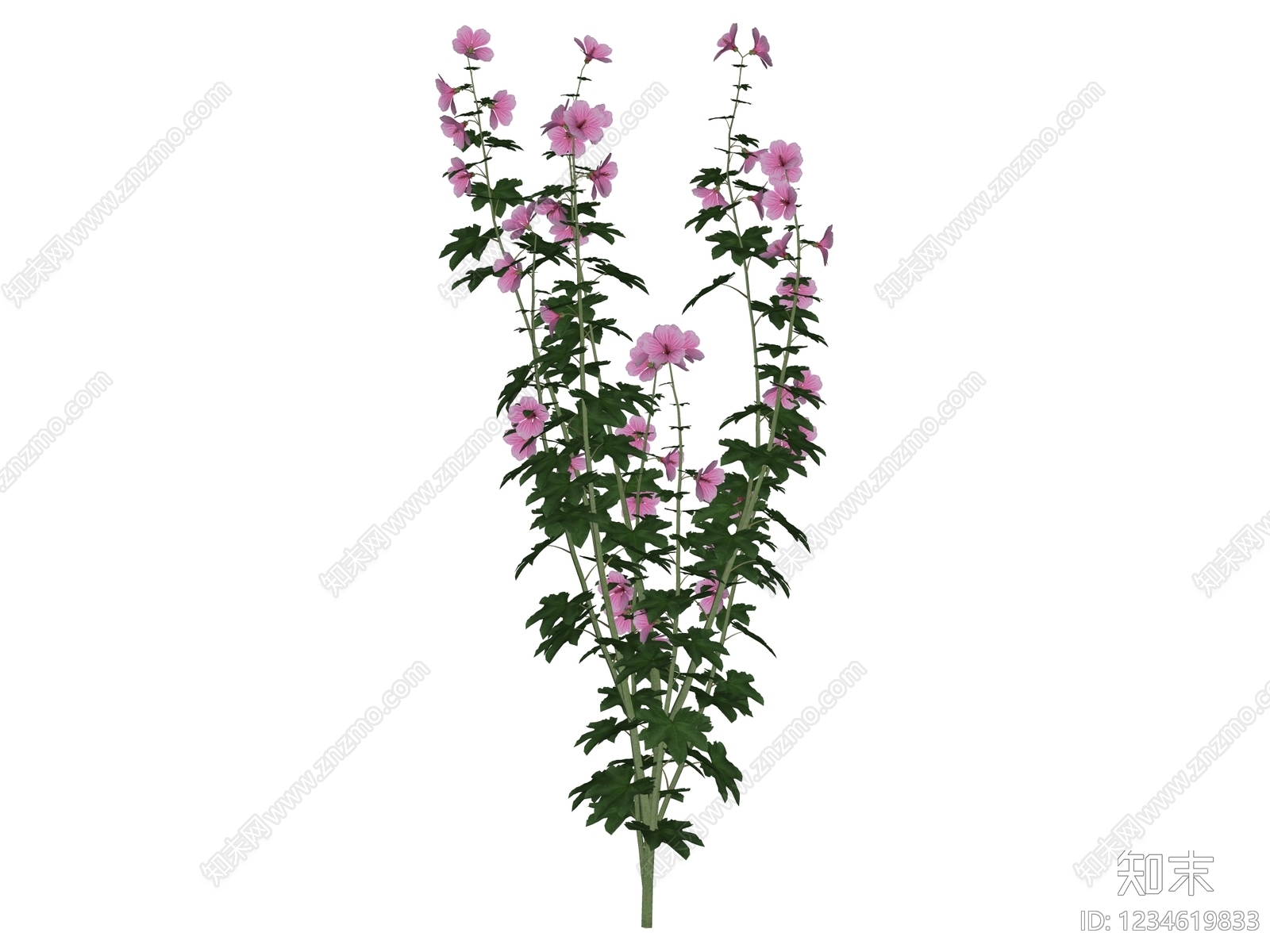 花草SU模型下载【ID:1234619833】