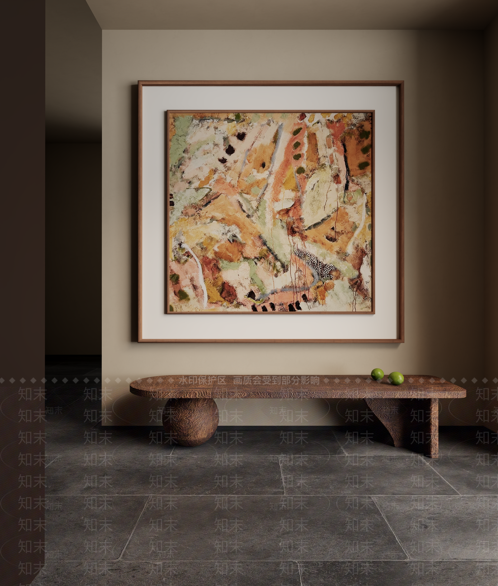 中古风挂画SU模型下载【ID:1234620257】