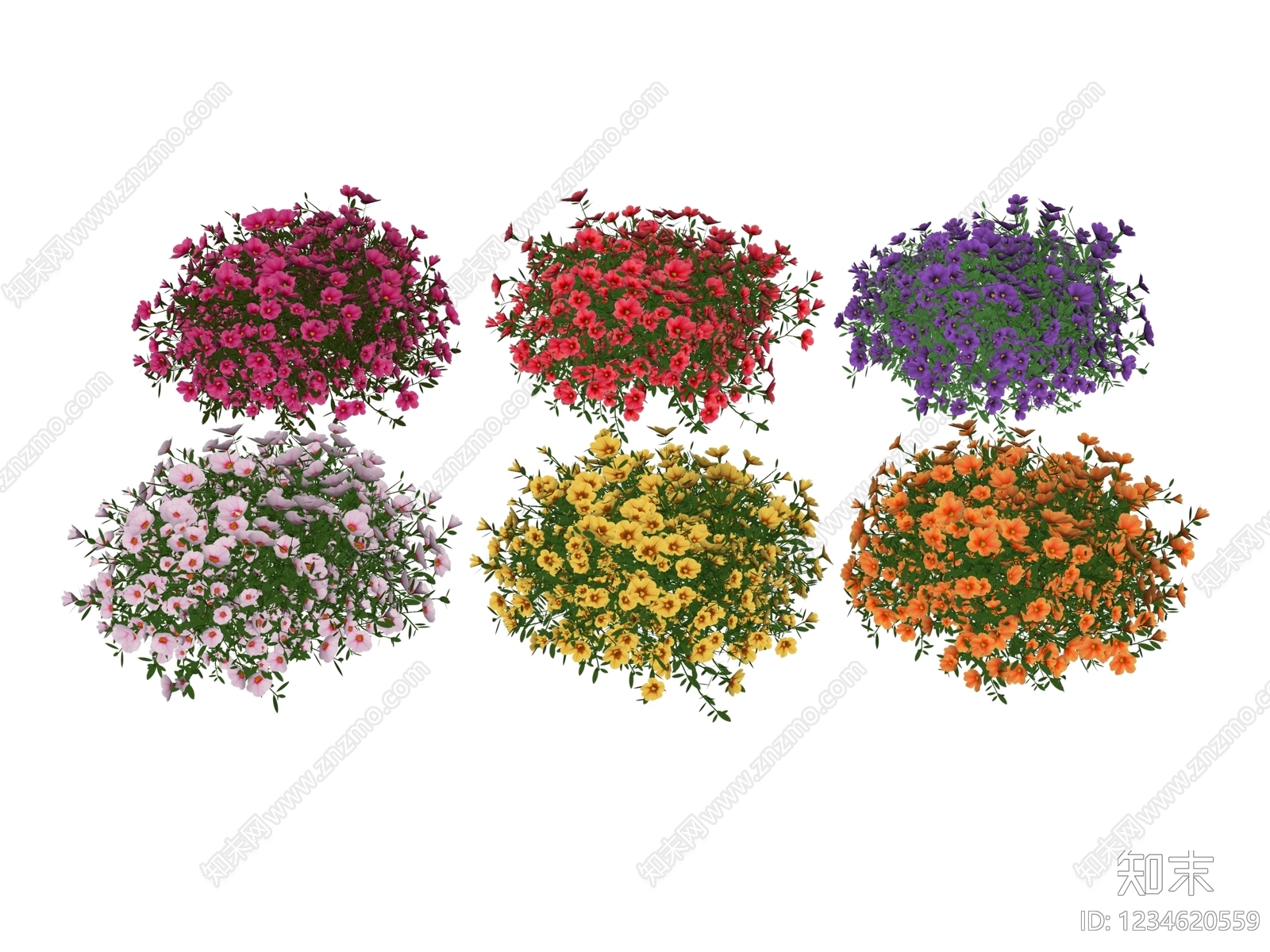 花草SU模型下载【ID:1234620559】