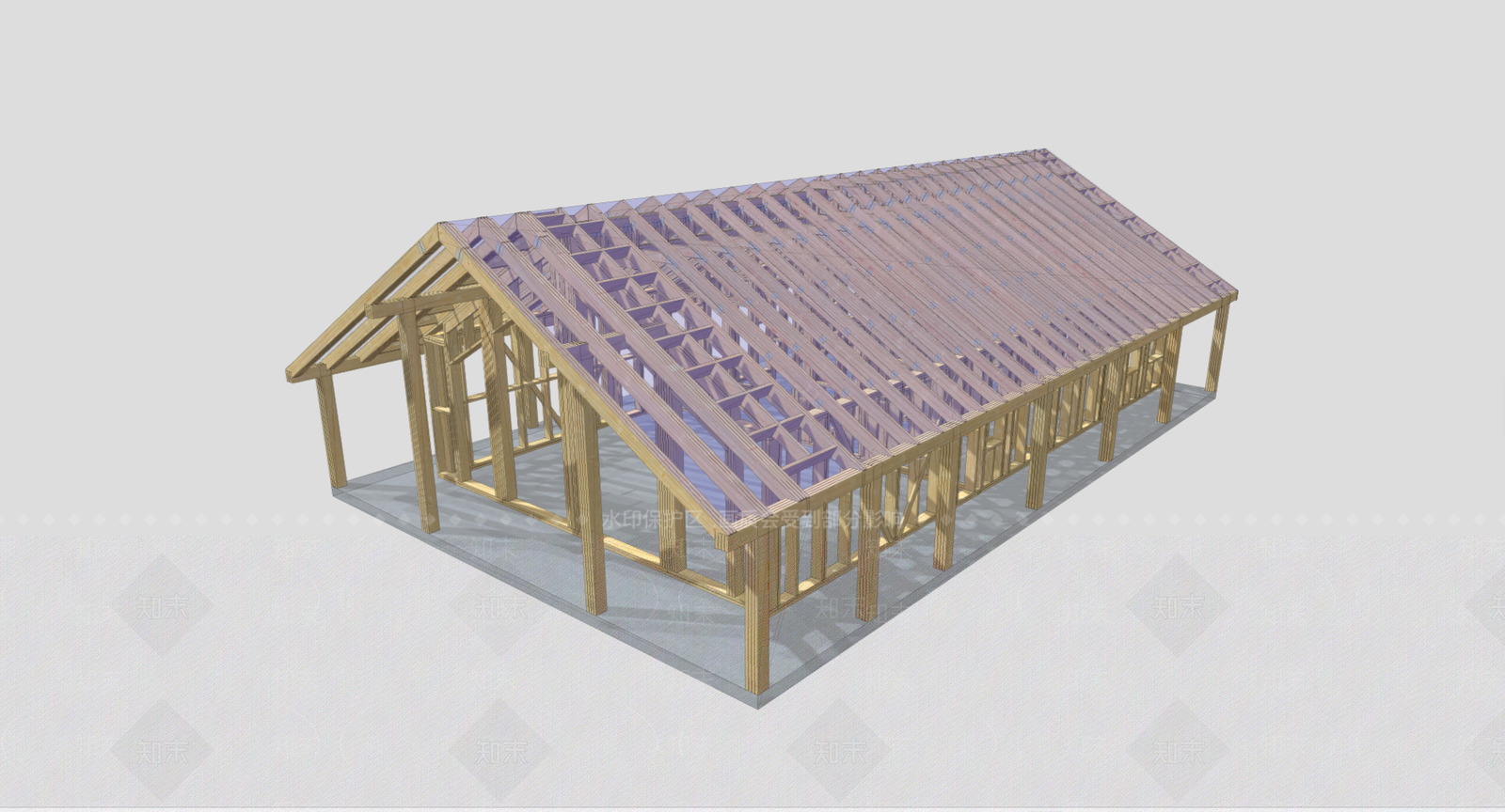 原木风其他局部构件3D模型下载【ID:1234621490】