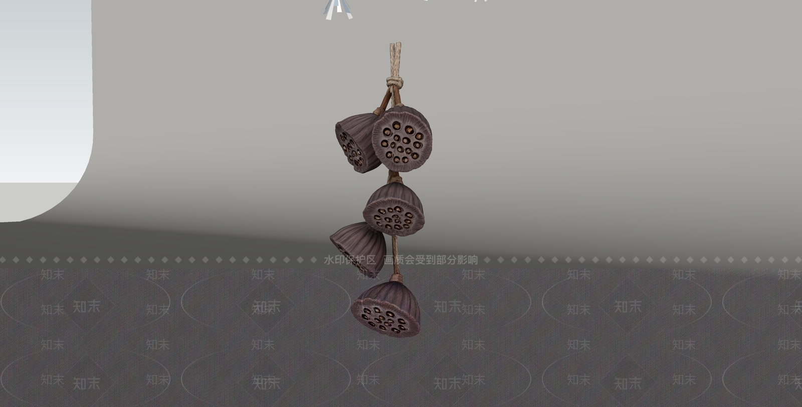 新中式挂件SU模型下载【ID:1234622750】