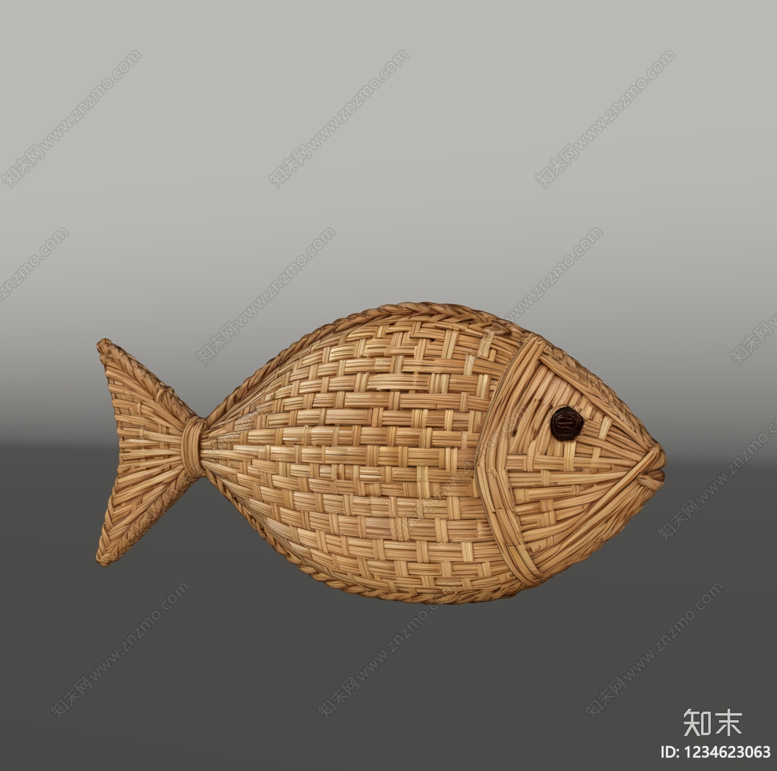 原木风雕塑摆件SU模型下载【ID:1234623063】
