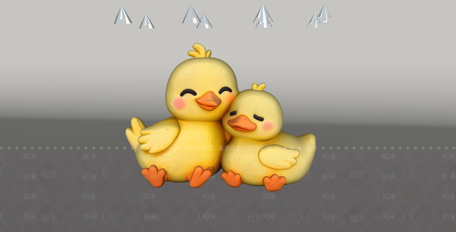 雕塑摆件SU模型下载【ID:1234623421】
