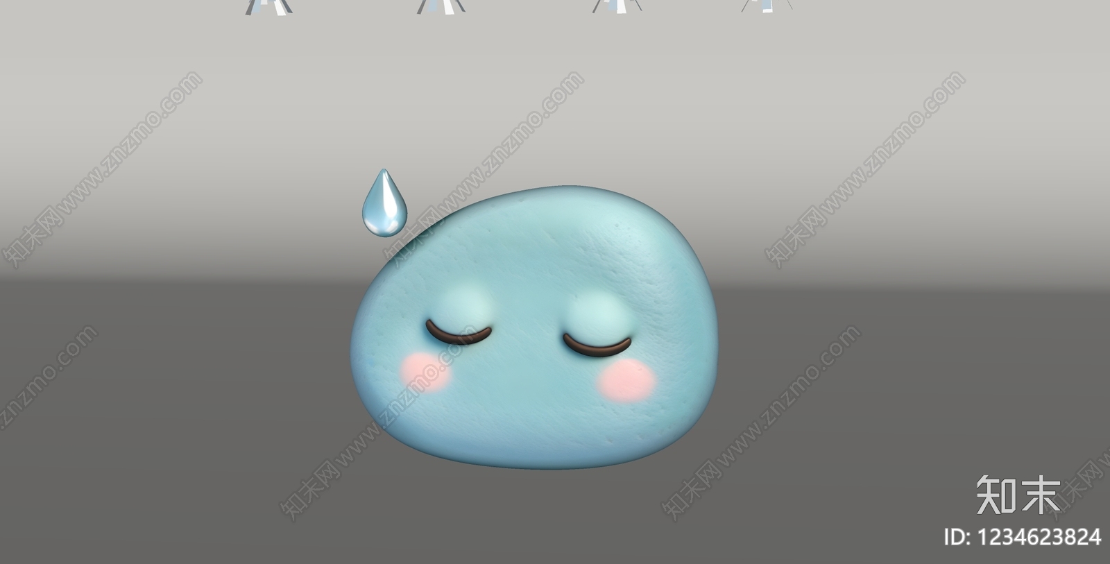 雕塑摆件SU模型下载【ID:1234623824】
