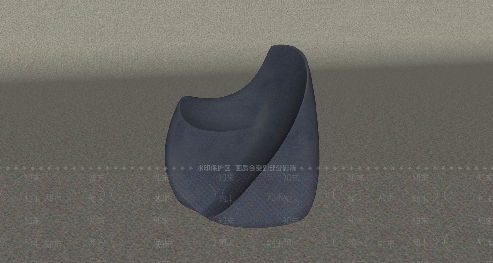 极简雕塑摆件SU模型下载【ID:1234626592】
