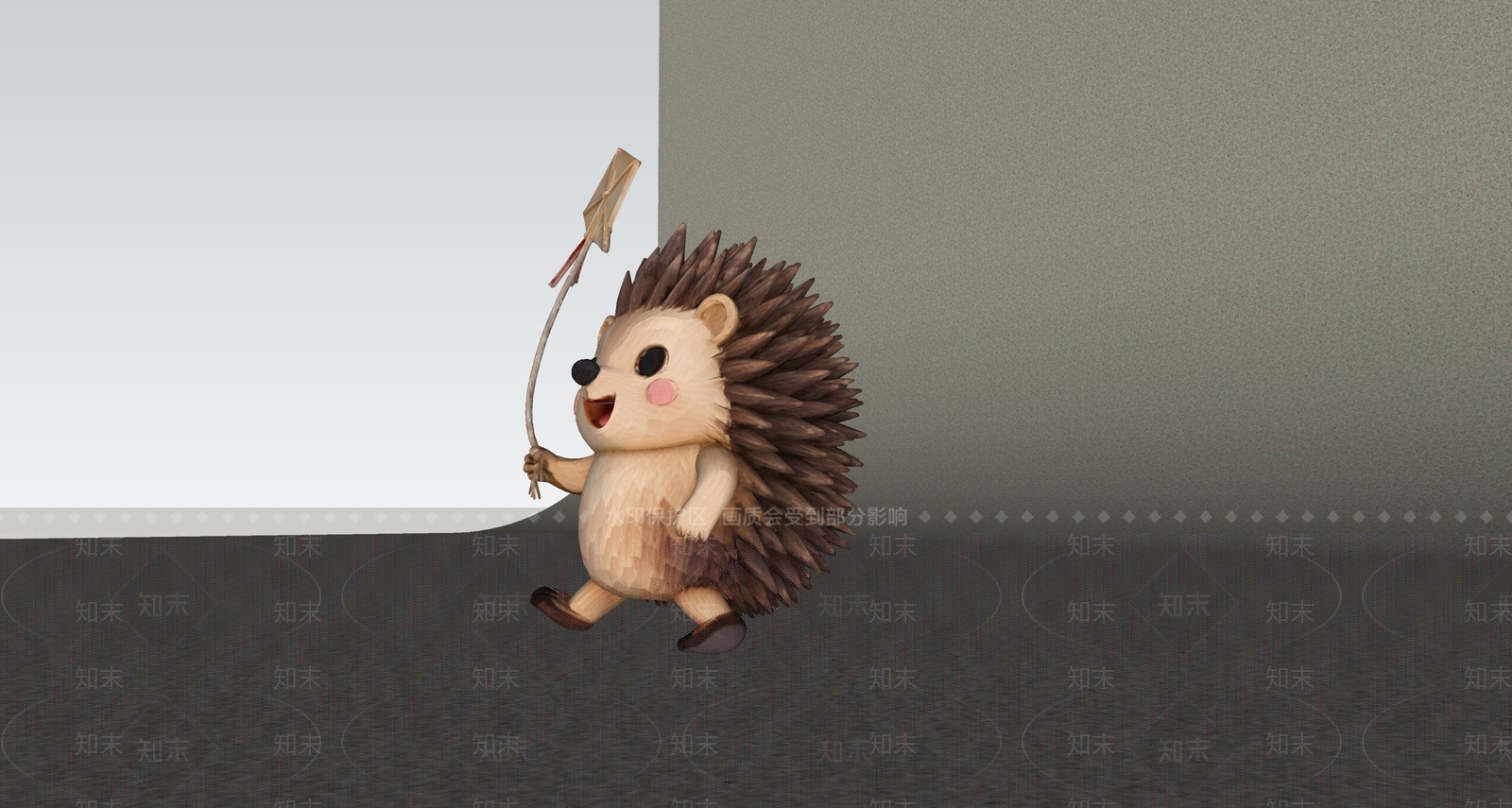 原木风雕塑摆件SU模型下载【ID:1234626878】