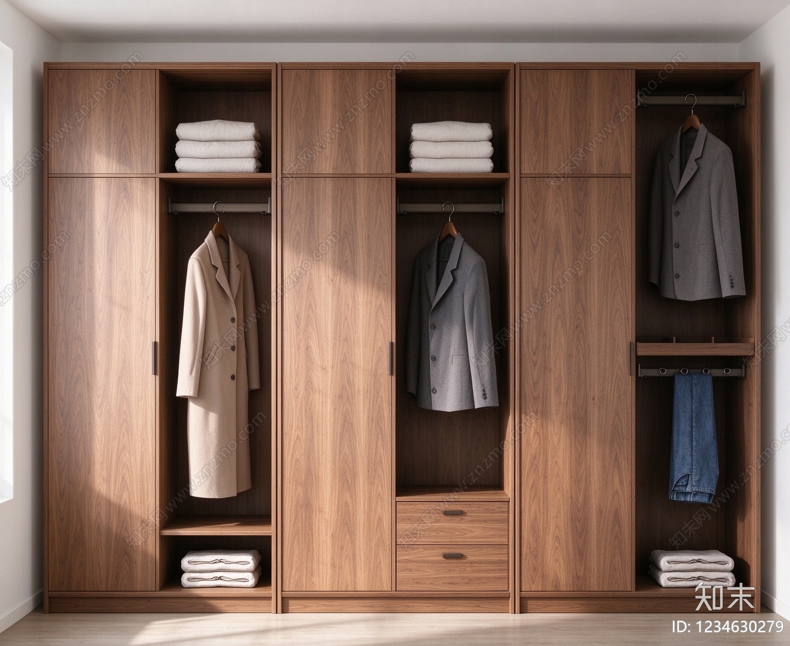柜子cad施工图下载【ID:1234630279】