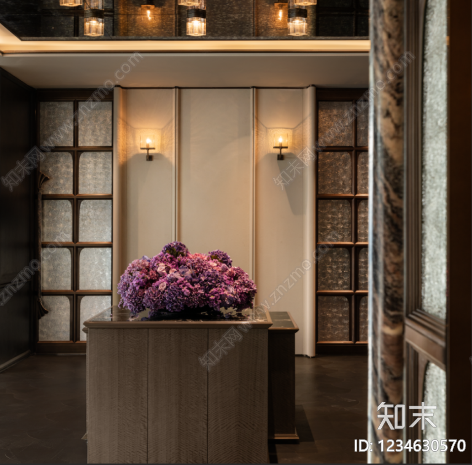 售楼处cad施工图下载【ID:1234630570】