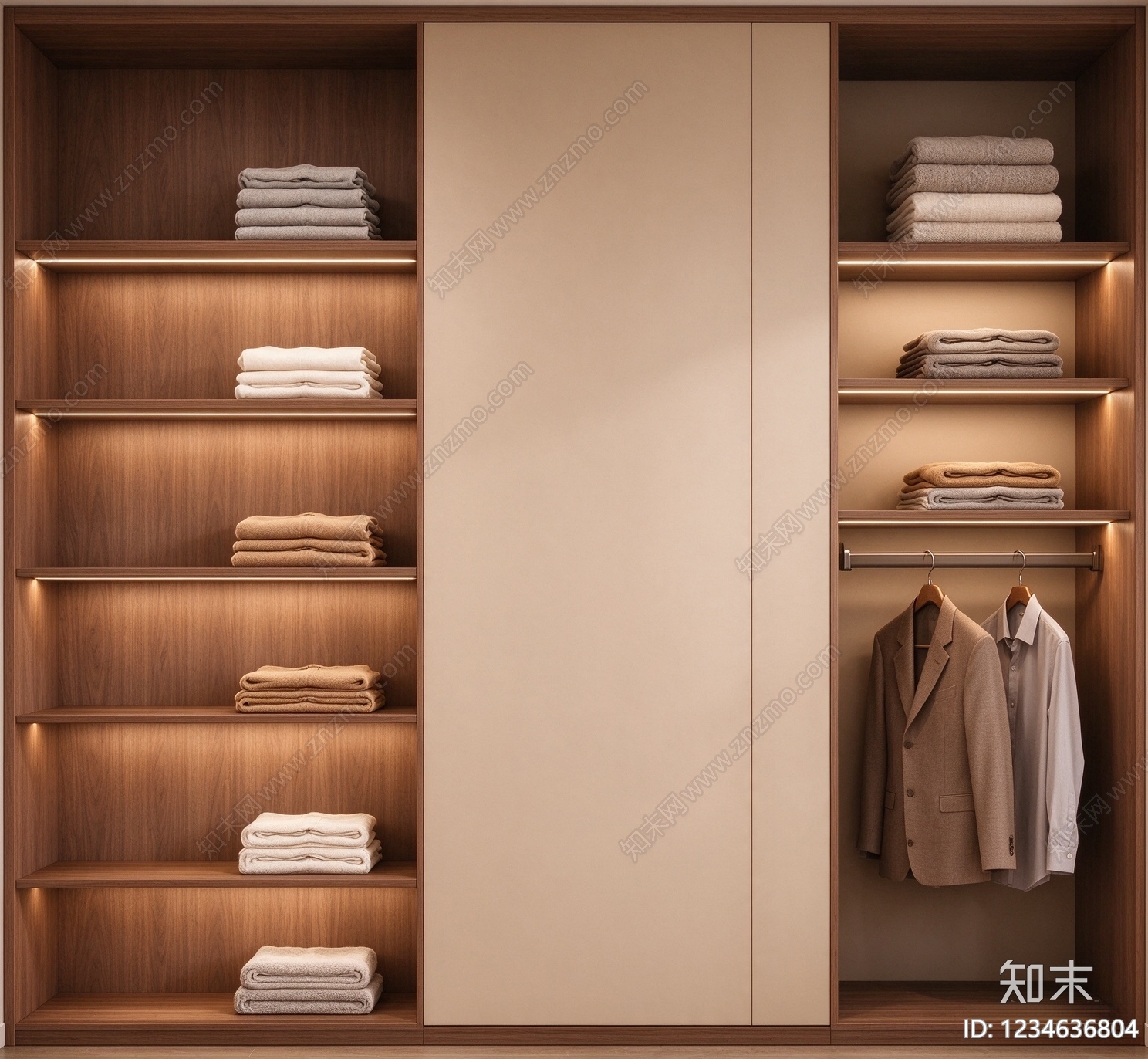 柜子cad施工图下载【ID:1234636804】