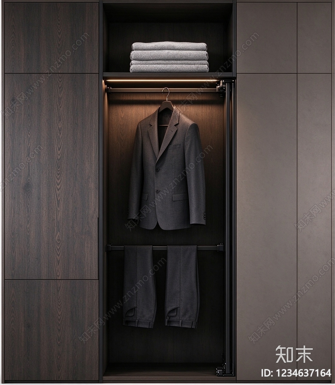 柜子cad施工图下载【ID:1234637164】
