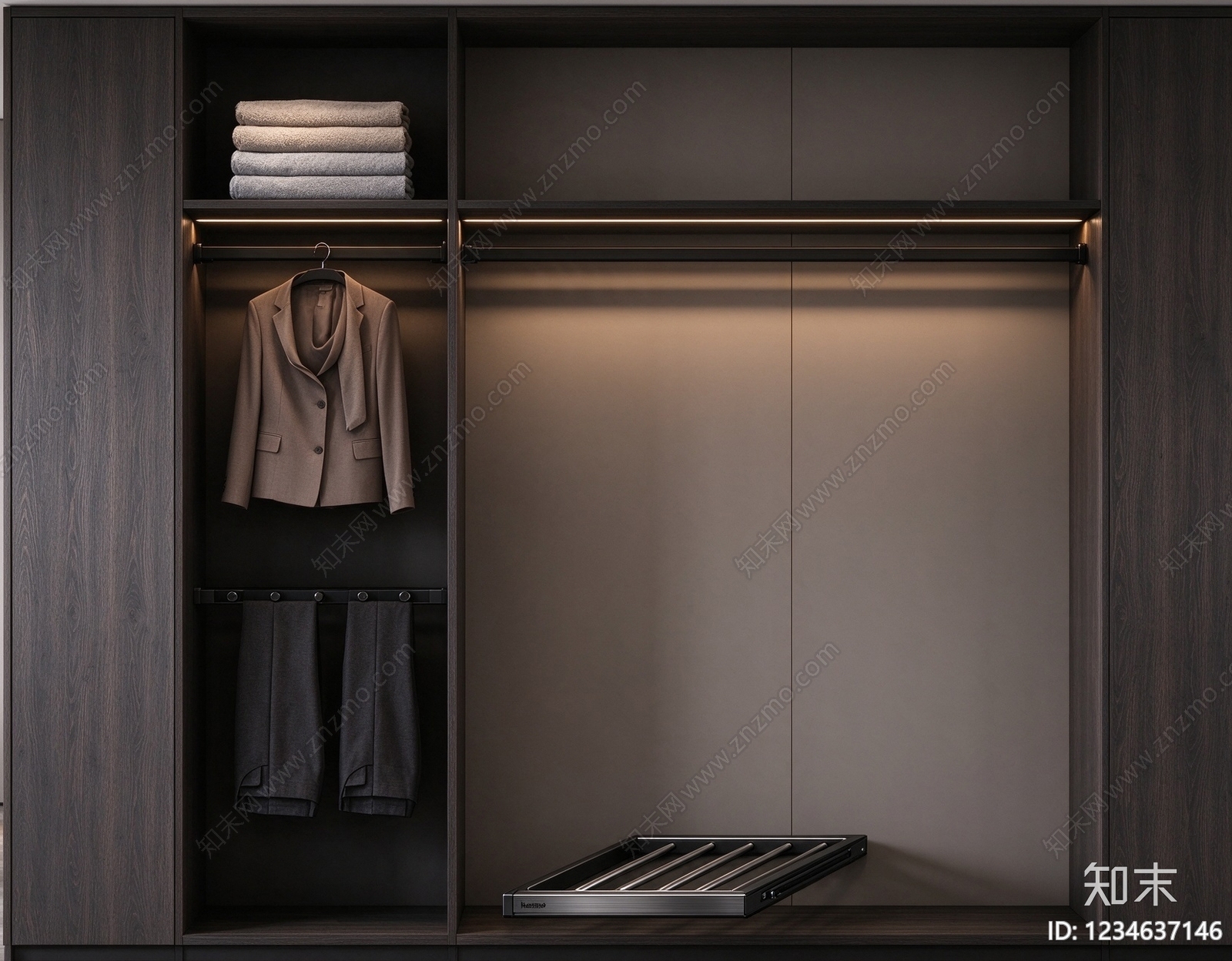 柜子cad施工图下载【ID:1234637146】