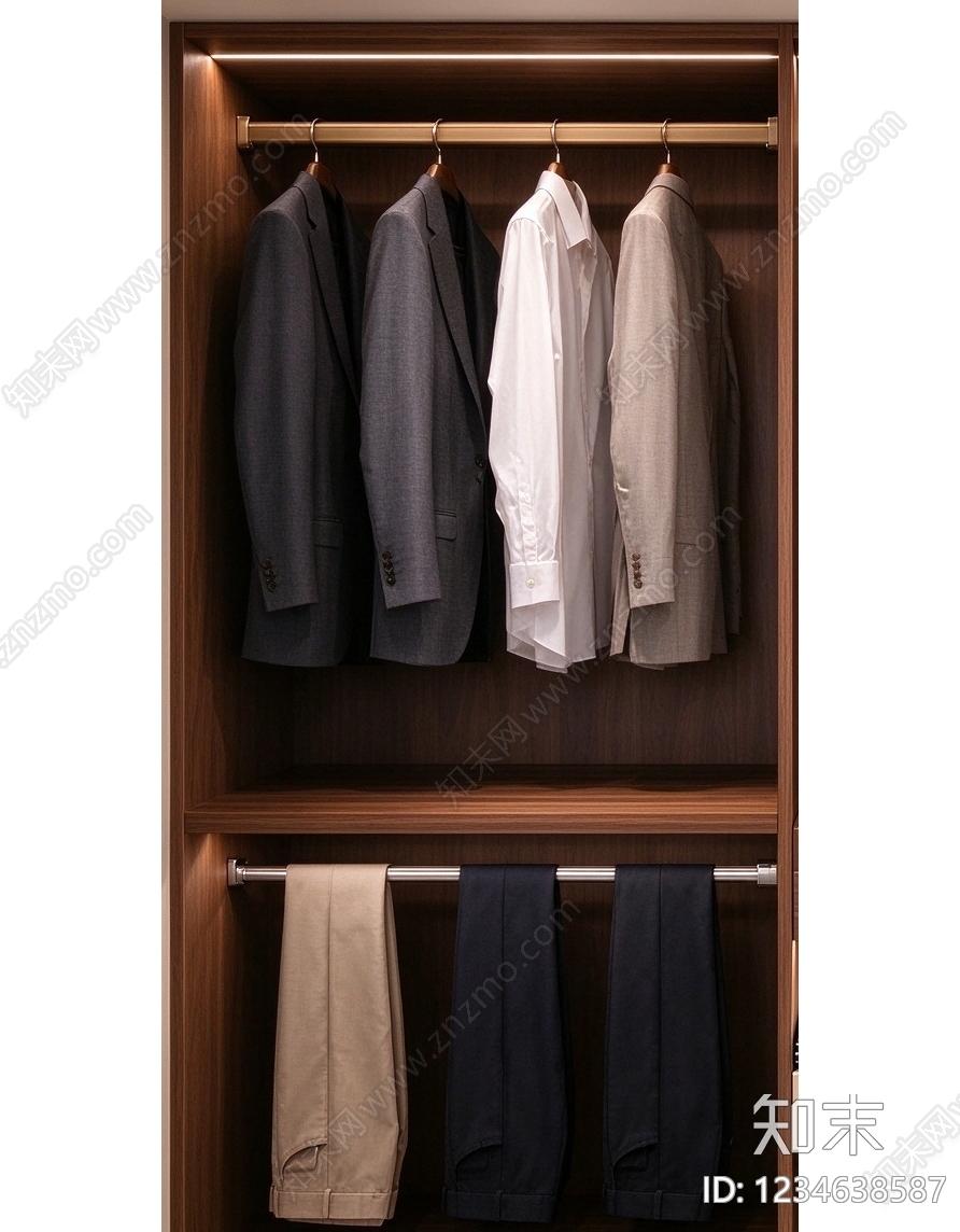 柜子cad施工图下载【ID:1234638587】