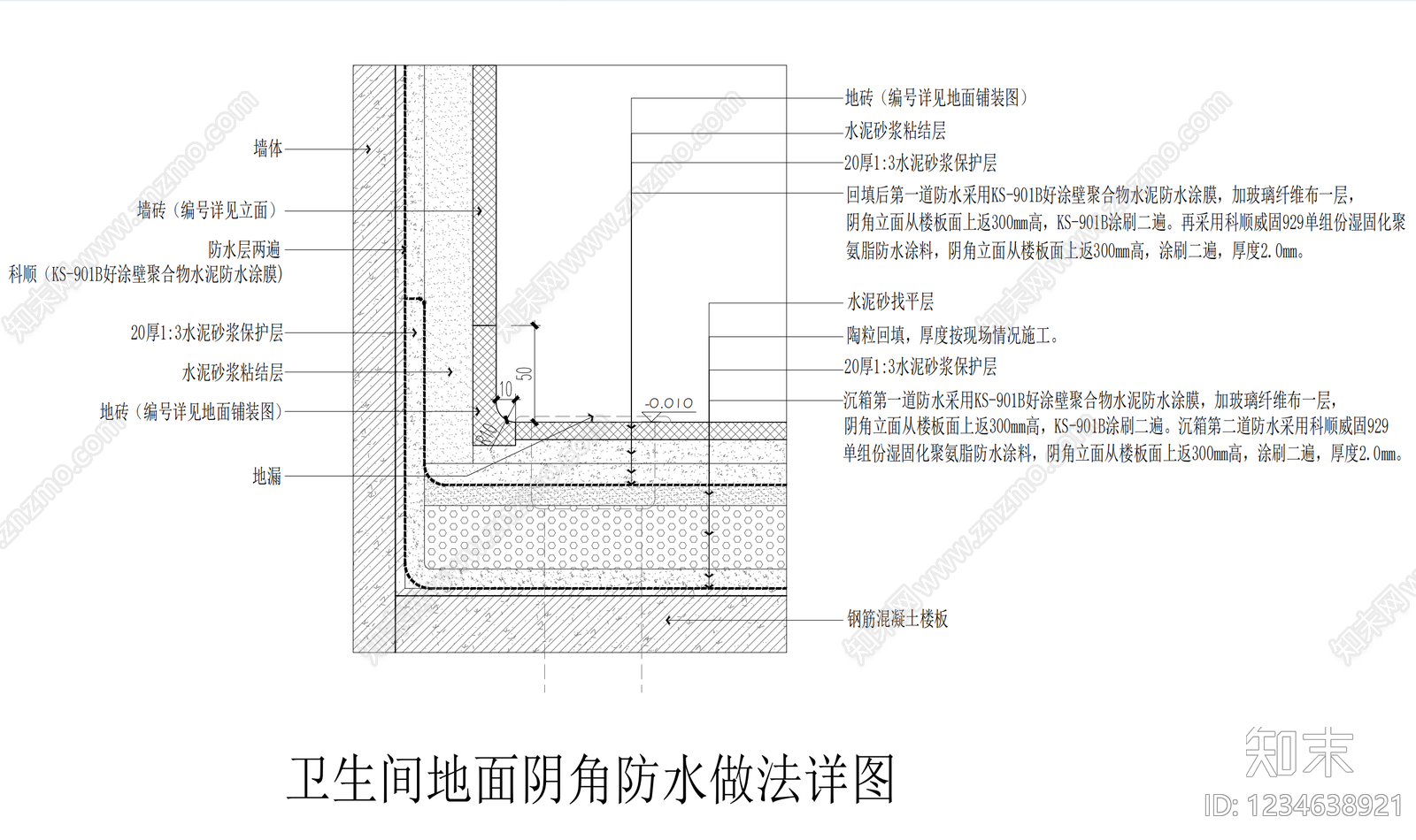 地面综合节点CAD图纸