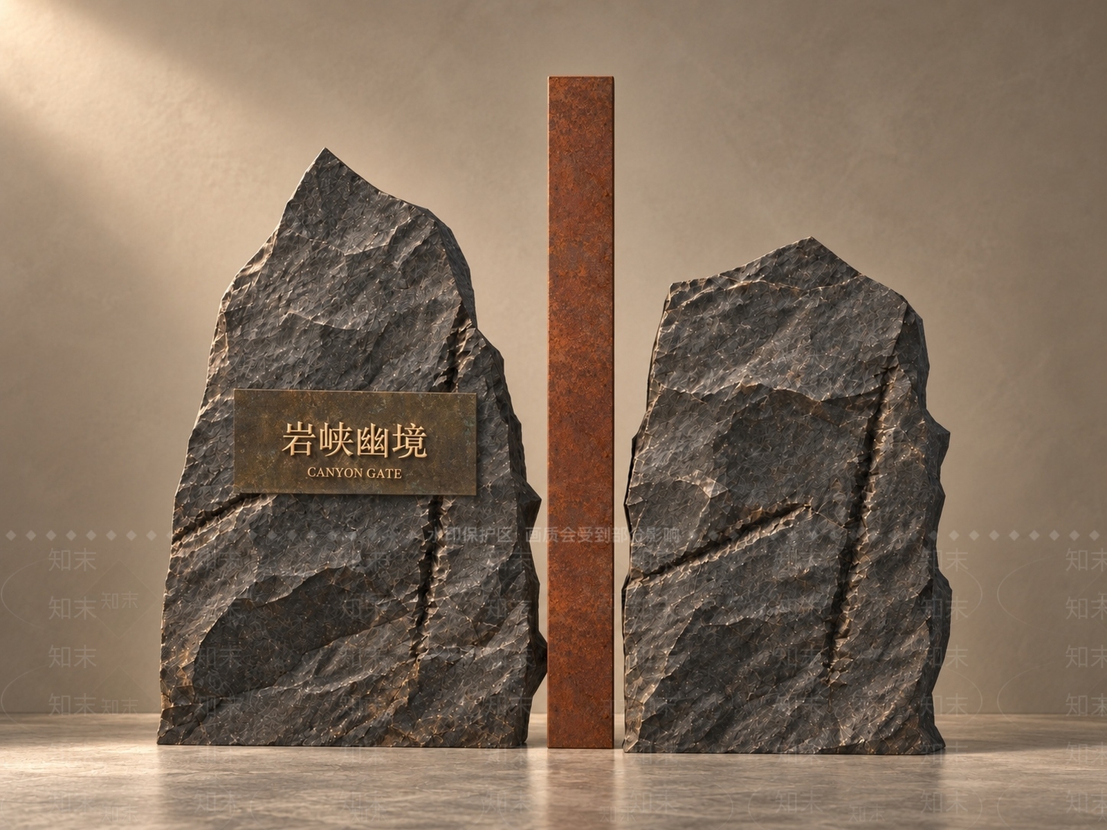 工业风景墙3D模型下载【ID:1234642928】